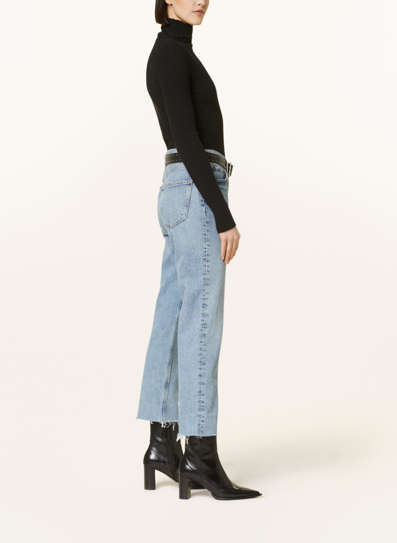 AGOLDE Straight Jeans LANA, Farbe: sway tinted washed indigo (Bild 4)