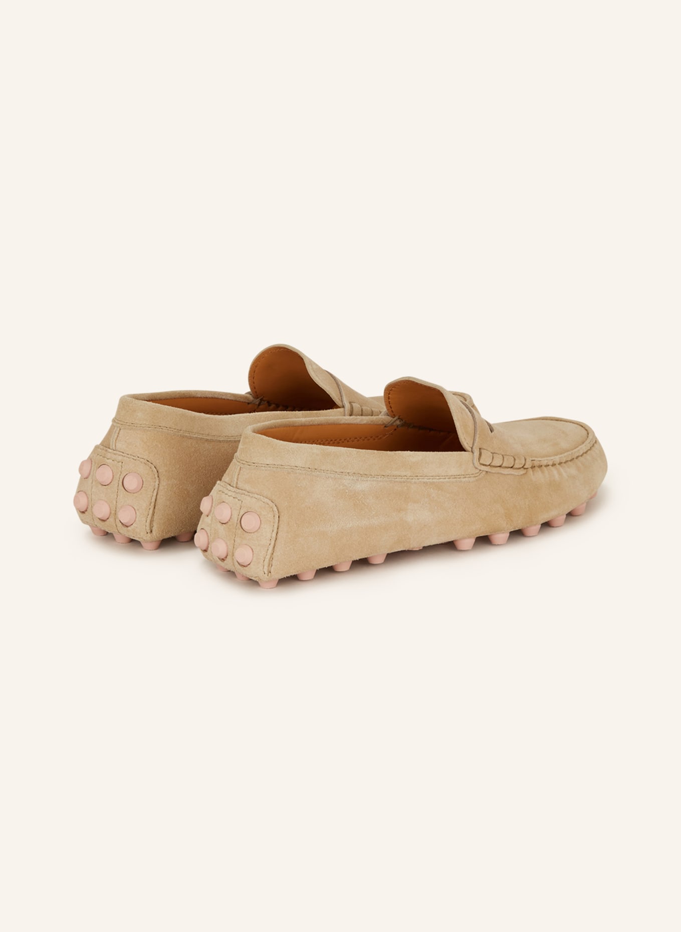 TOD'S Moccasins GOMMINO MACRO, Color: BEIGE (Image 2)