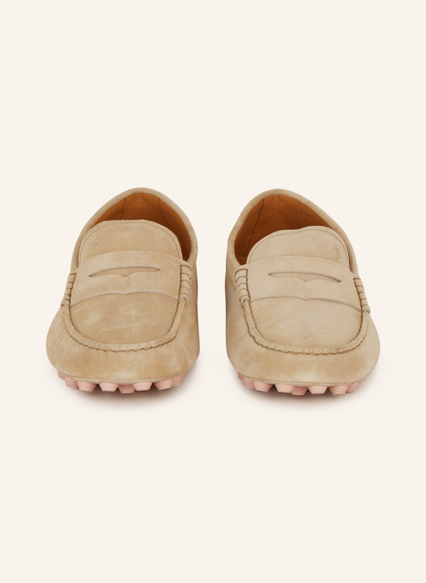TOD'S Moccasins GOMMINO MACRO, Color: BEIGE (Image 3)