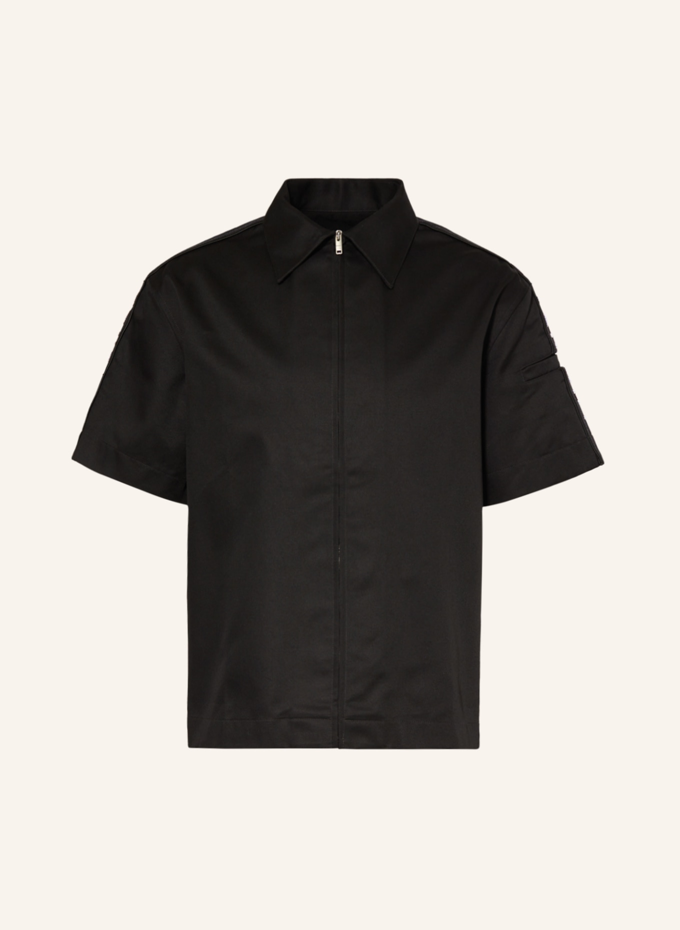 GIVENCHY Short sleeve shirt comfort fit, Color: BLACK (Image 1)