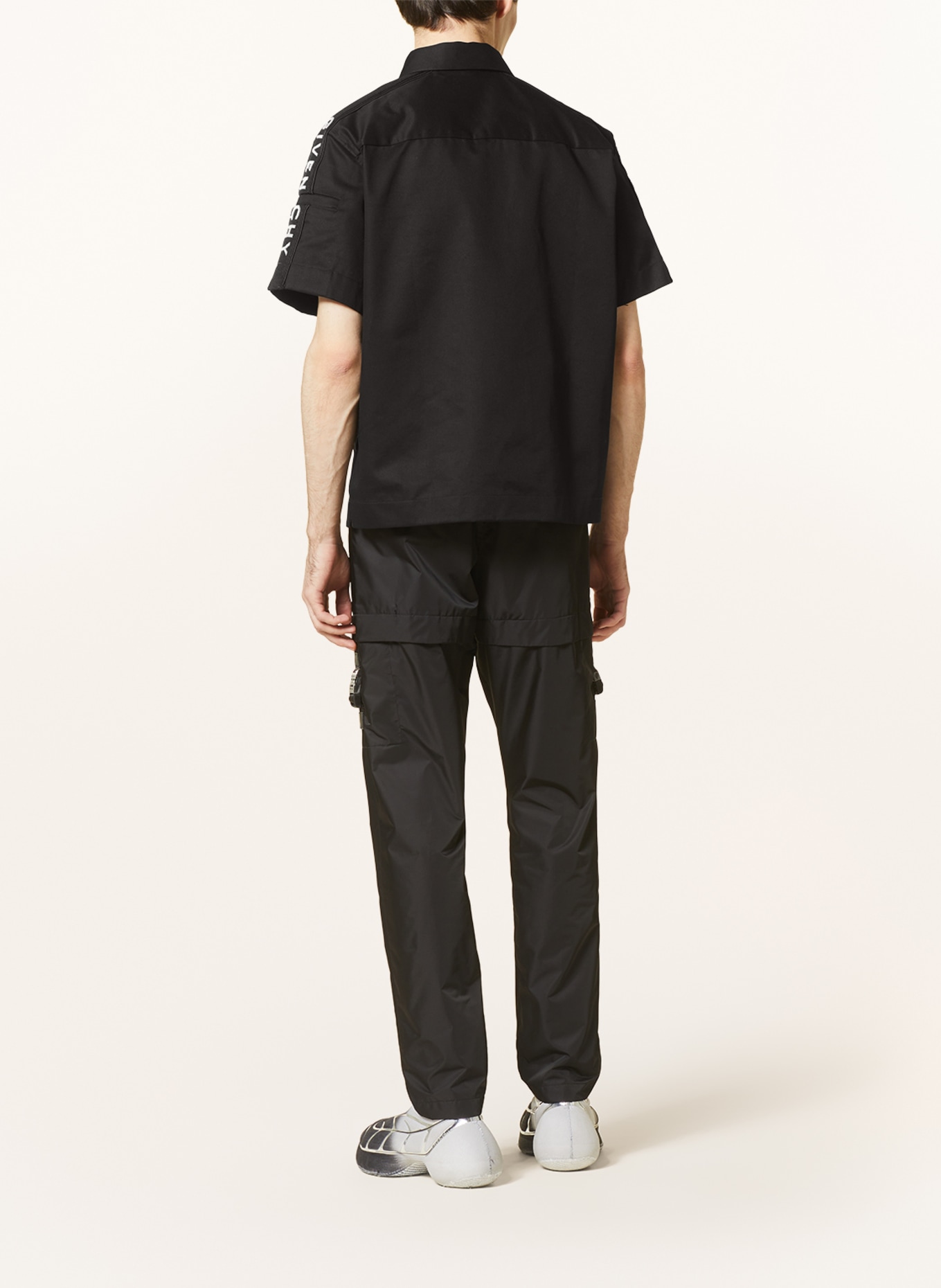 GIVENCHY Short sleeve shirt comfort fit, Color: BLACK (Image 3)