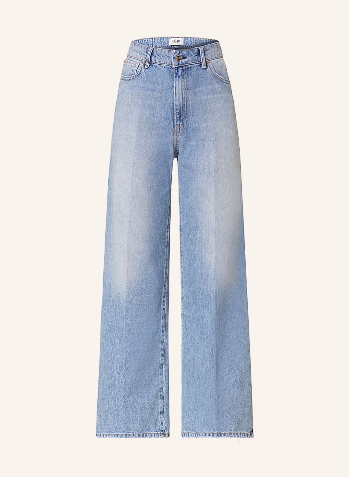 THE.NIM STANDARD Straight Jeans DEBBIE, Farbe: W721-LGW LIGHT WASHED BLUE (Bild 1)