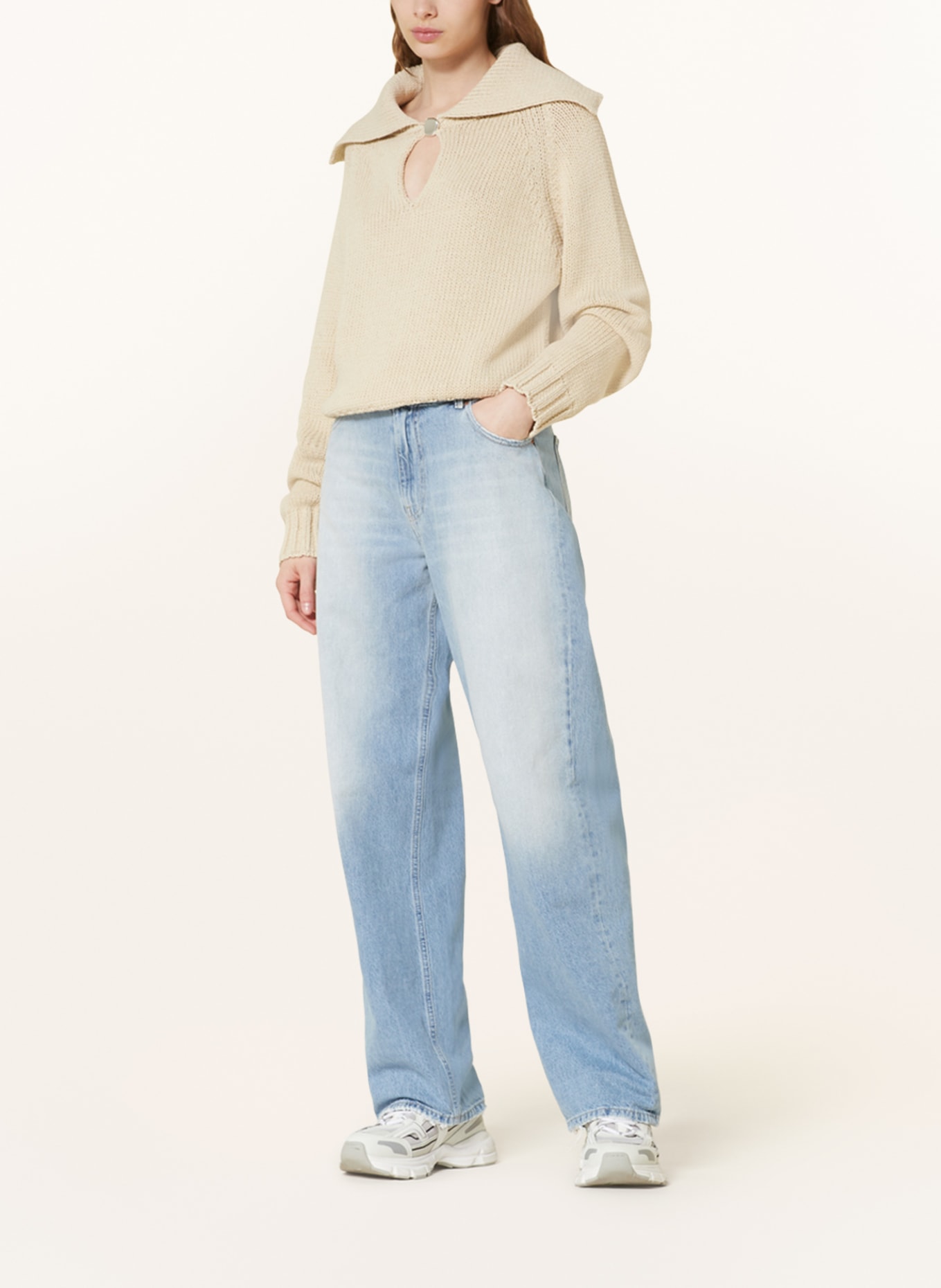 THE.NIM STANDARD Straight jeans EMMA, Color: W725-LSW LIGHT STONE WASHED (Image 2)