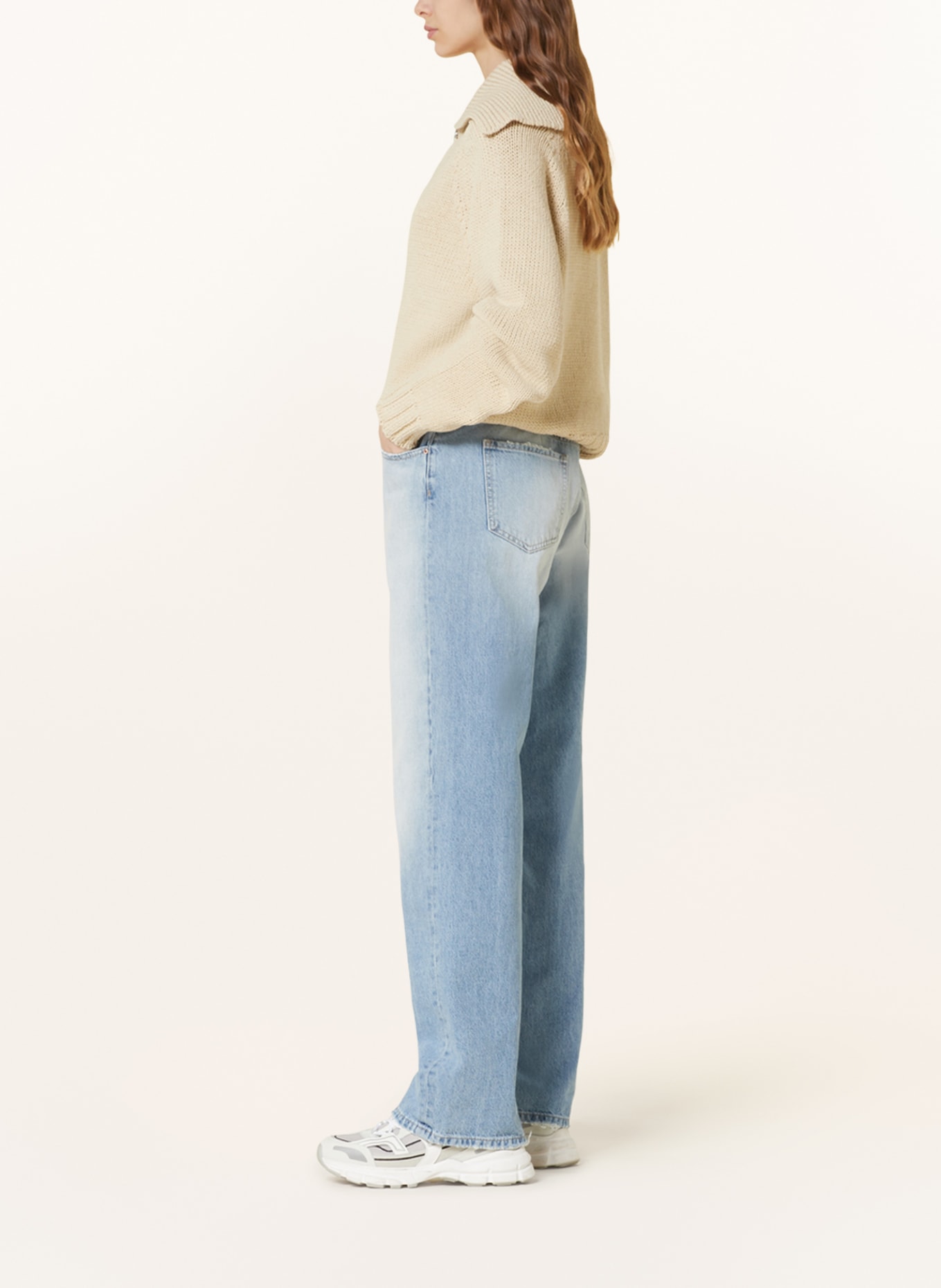 THE.NIM STANDARD Straight jeans EMMA, Color: W725-LSW LIGHT STONE WASHED (Image 4)