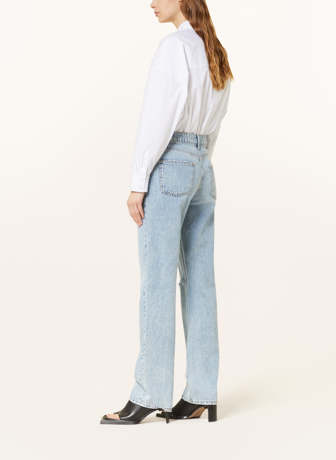 THE.NIM STANDARD Straight Jeans JANE, Farbe: W740-VTL VINTAGE LIGHT (Bild 4)