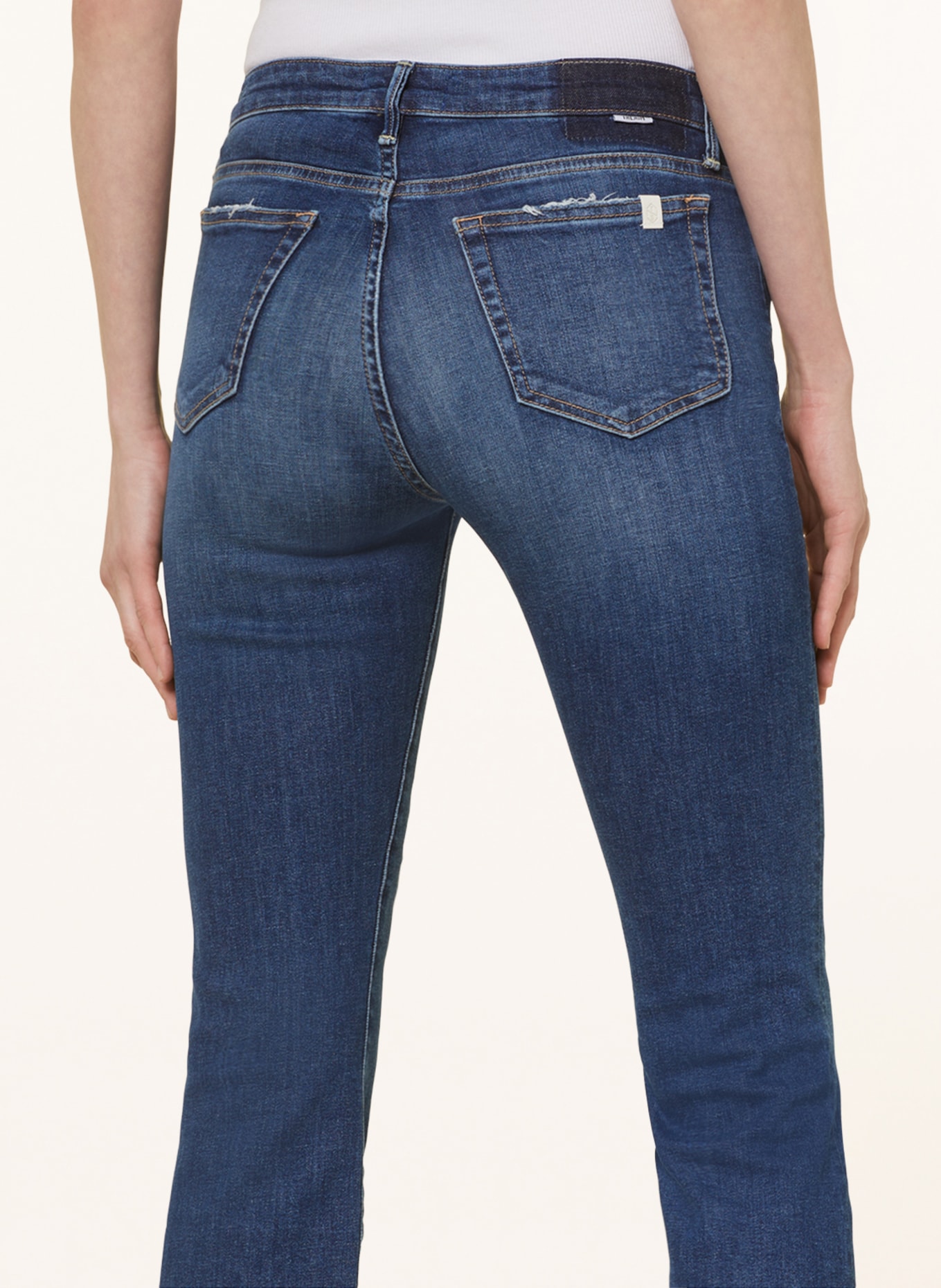 THE.NIM STANDARD Bootcut Jeans TRACY, Farbe: W741-MVG MEDIUM VINTAGE WASHED (Bild 5)