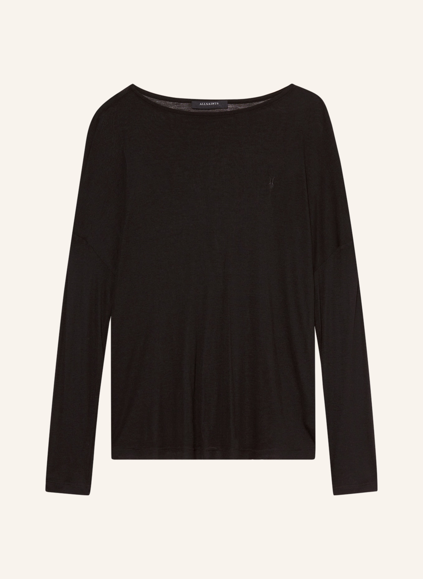 ALLSAINTS Long sleeve shirt FRANCESCO RITA, Color: BLACK (Image 1)