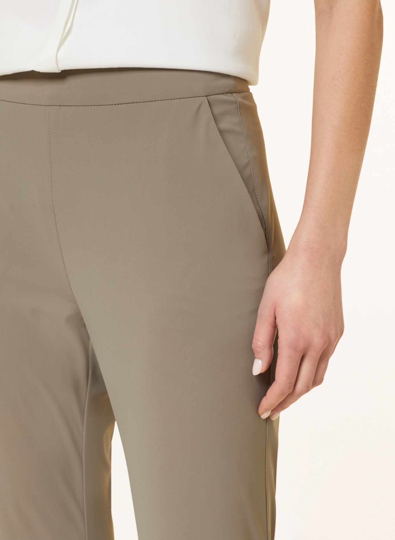 MAC DAYDREAM 7/8 pants BEAUTY, Color: DARK GREEN (Image 5)