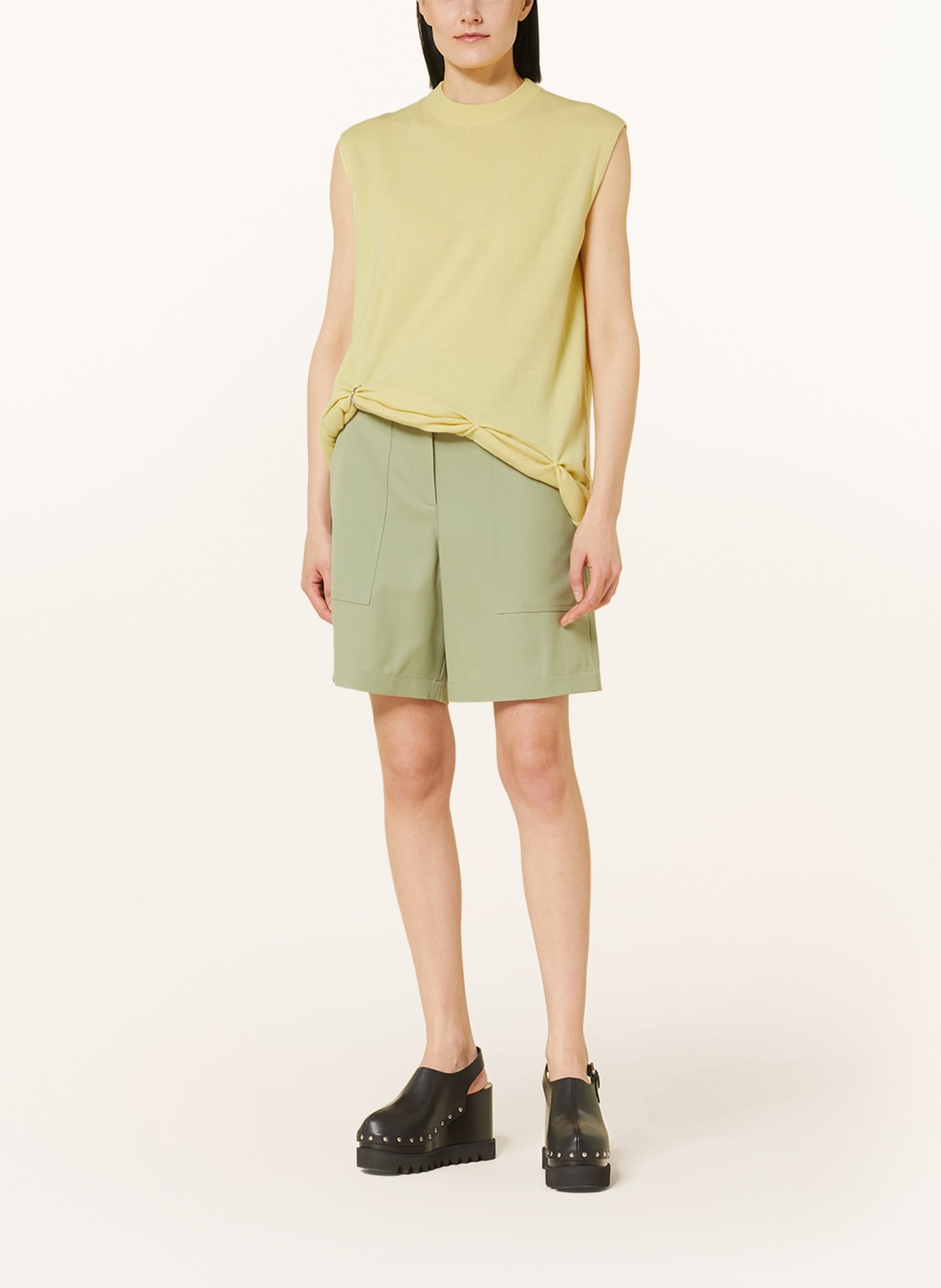 JW ANDERSON Sweater vest, Color: LIGHT YELLOW (Image 2)