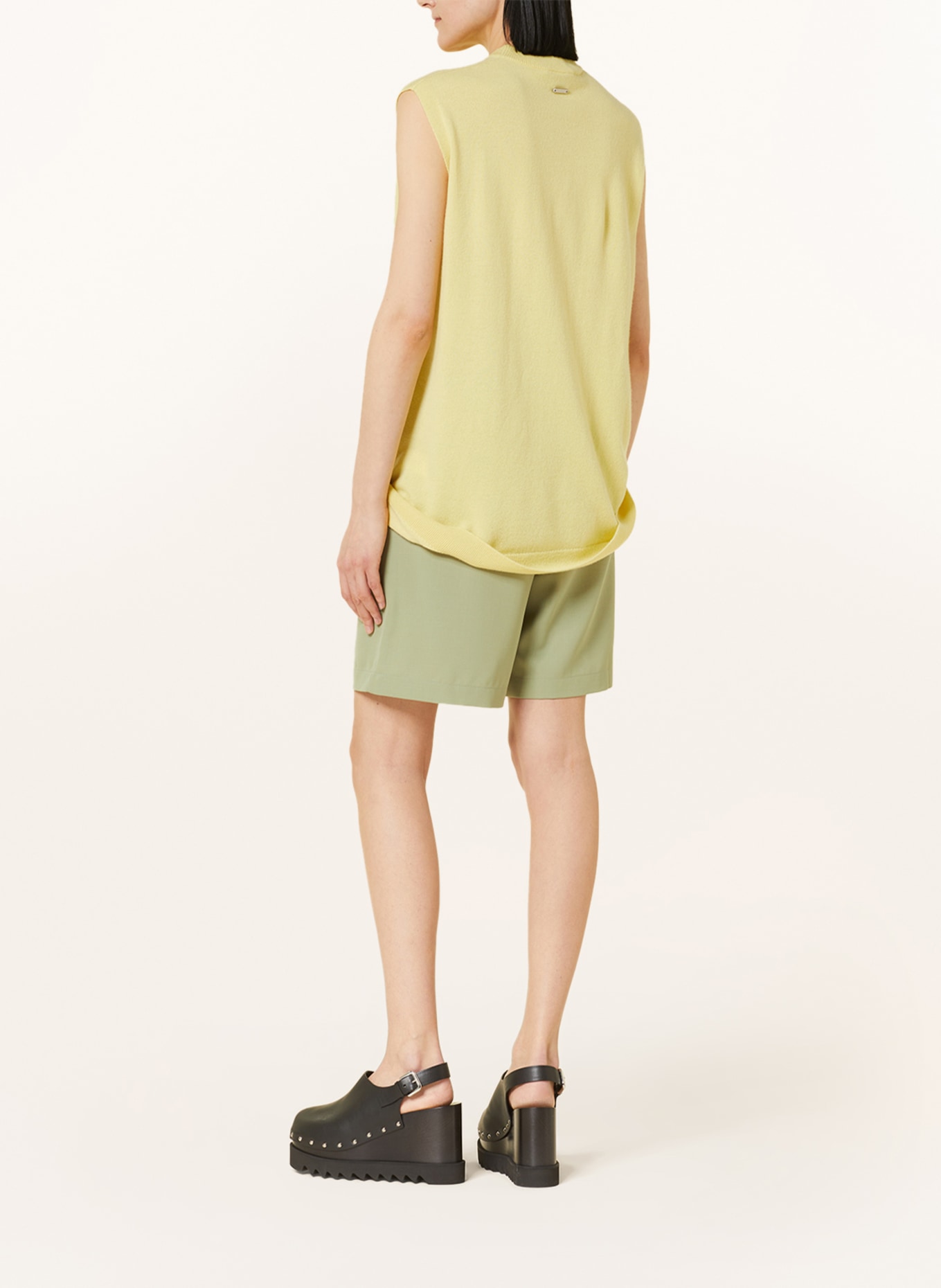 JW ANDERSON Sweater vest, Color: LIGHT YELLOW (Image 3)
