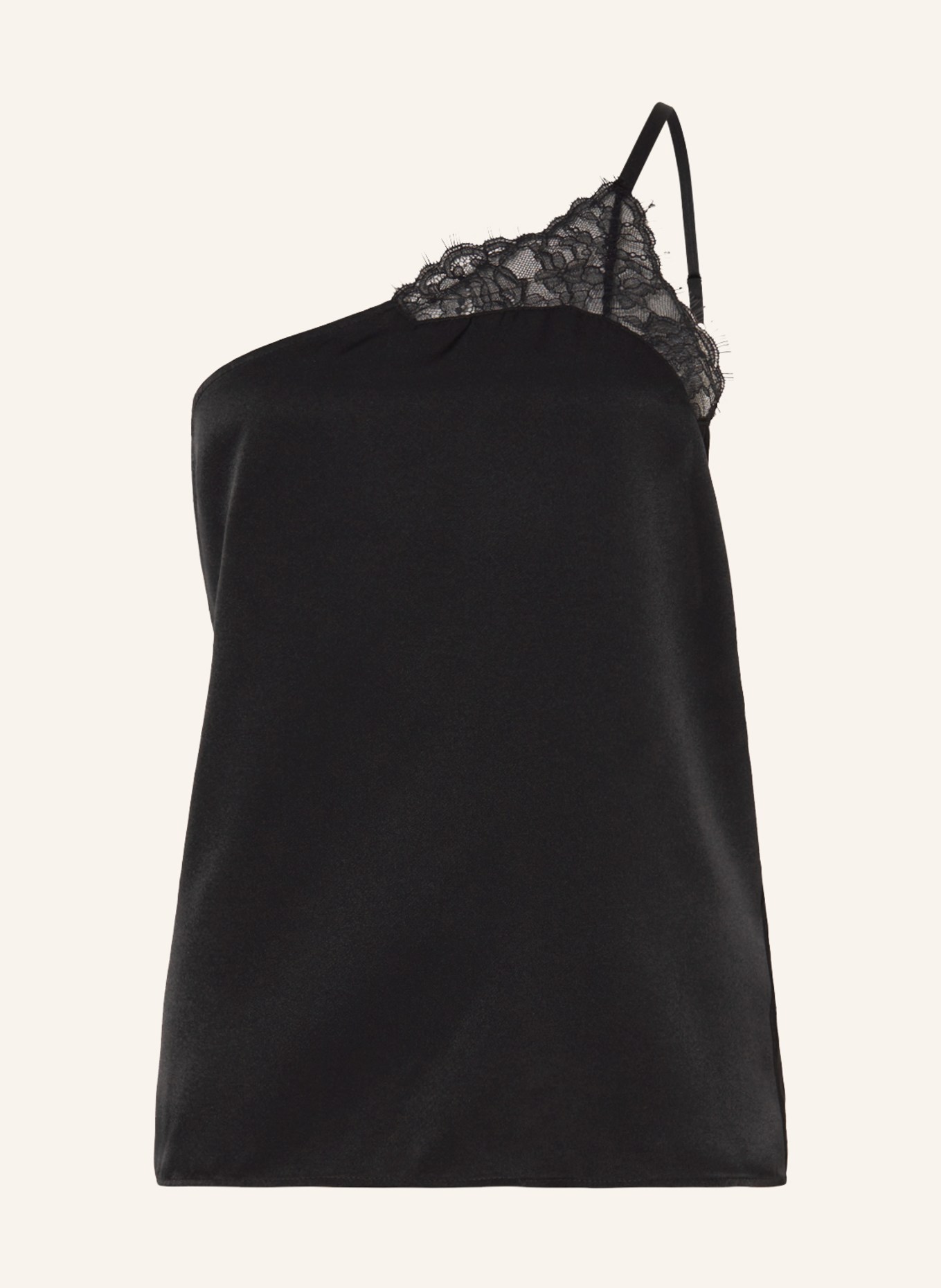 JW ANDERSON Top with lace, Color: BLACK (Image 1)