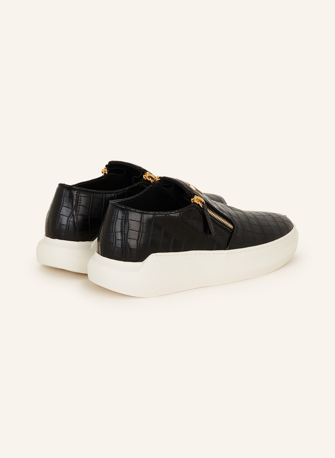 GIUSEPPE ZANOTTI DESIGN Slip-on sneakers, Color: BLACK (Image 2)