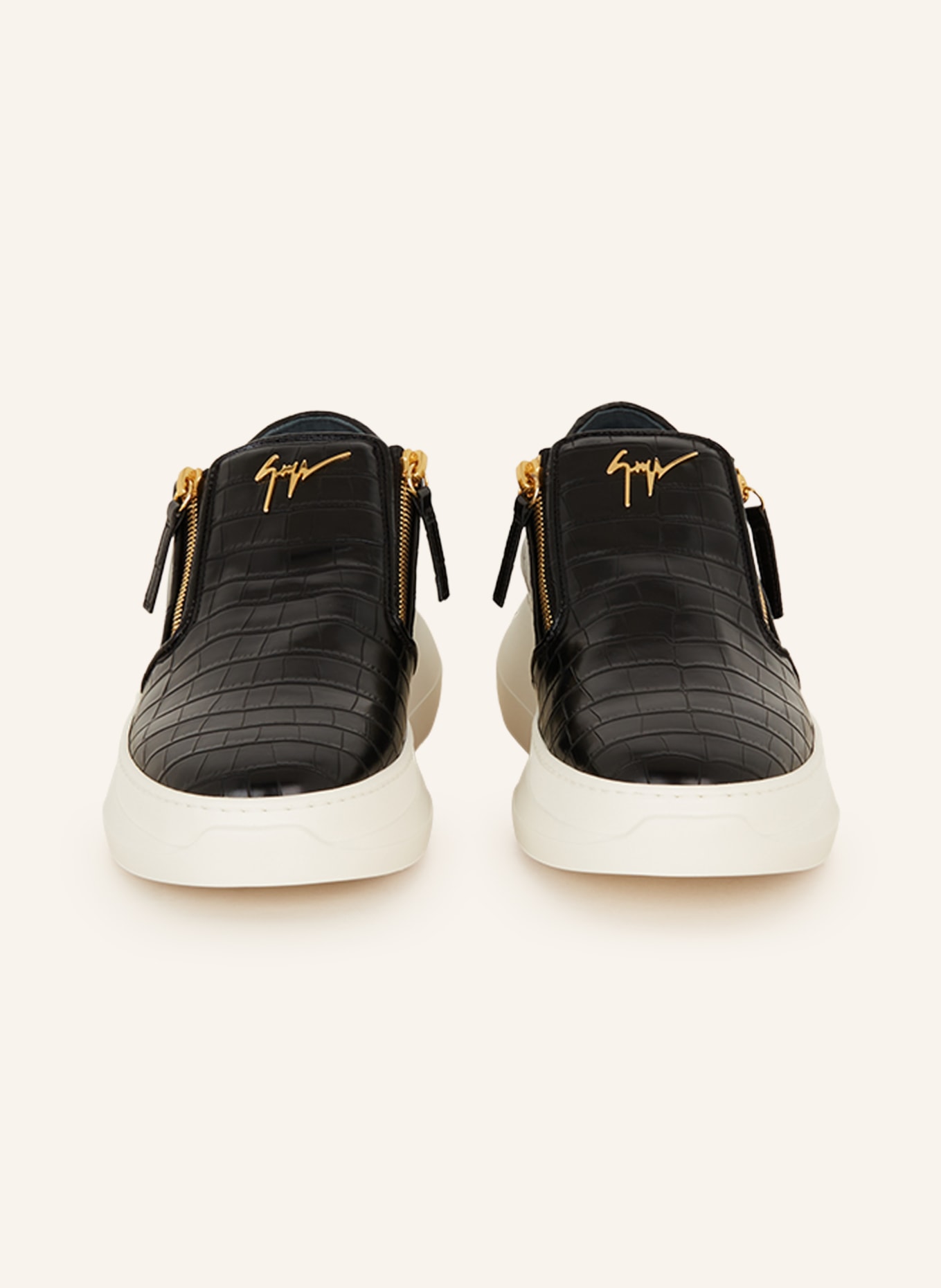 GIUSEPPE ZANOTTI DESIGN Slip-on sneakers, Color: BLACK (Image 3)