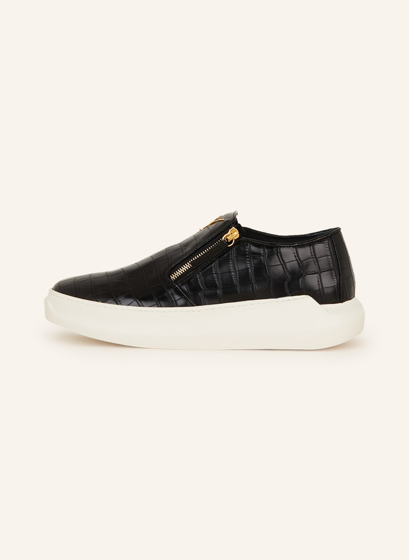 GIUSEPPE ZANOTTI DESIGN Slip-on sneakers, Color: BLACK (Image 4)