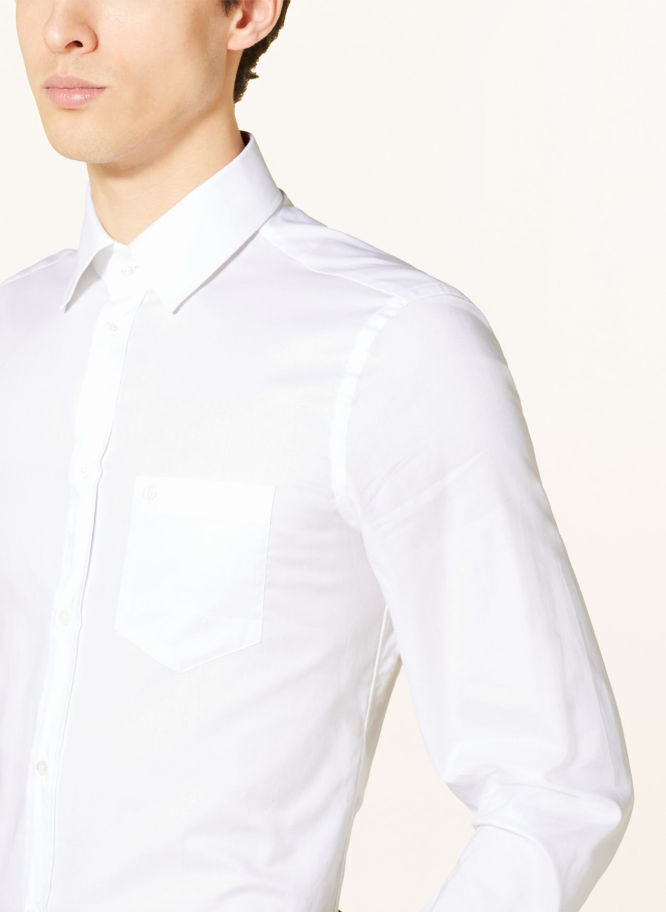 GUCCI Shirt extra slim fit, Color: WHITE (Image 4)