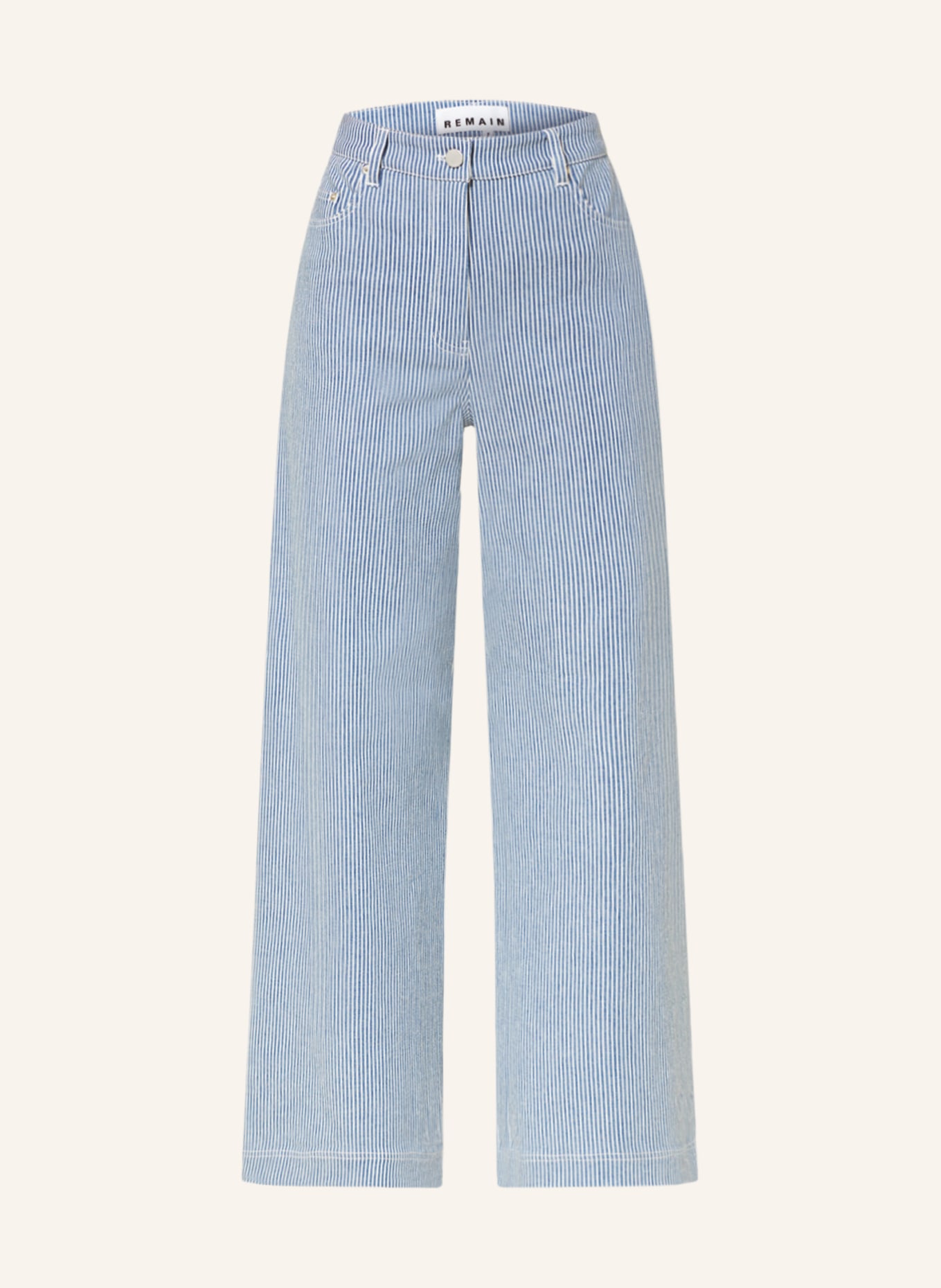 REMAIN Flared Jeans, Farbe: 11-0601 Bright White Comb. (Bild 1)