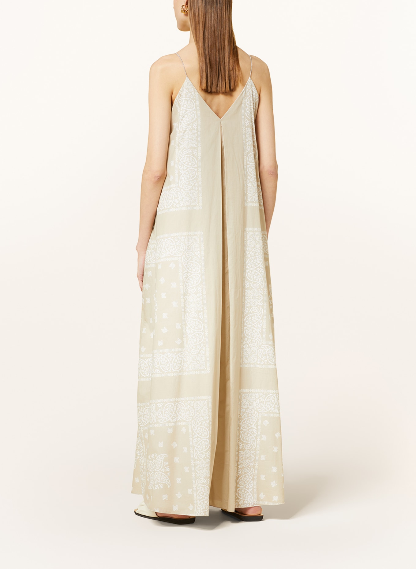 FABIANA FILIPPI Dress, Color: BEIGE/ WHITE (Image 3)