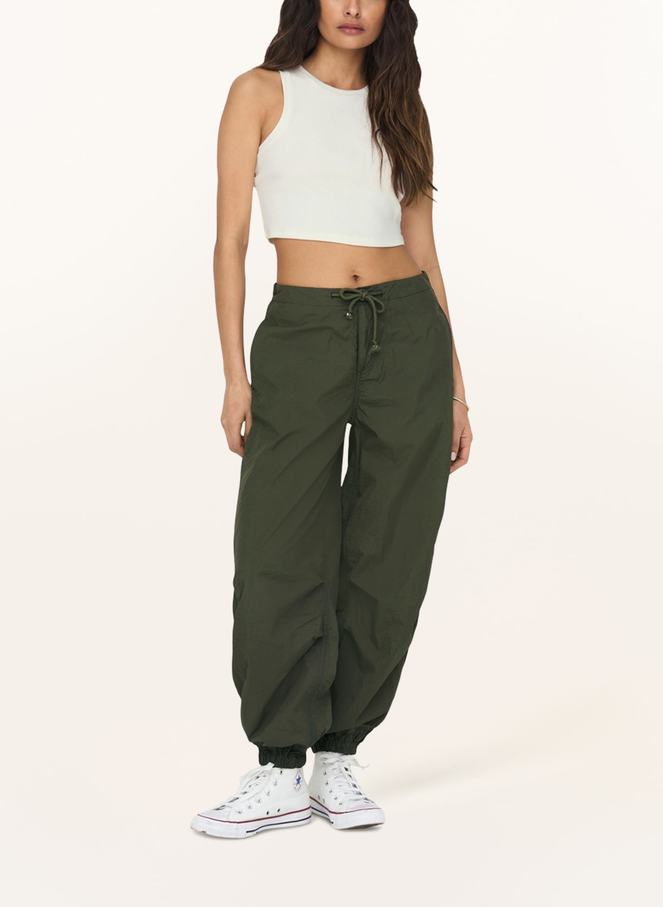 ONLY Cropped top, Color: ECRU (Image 2)