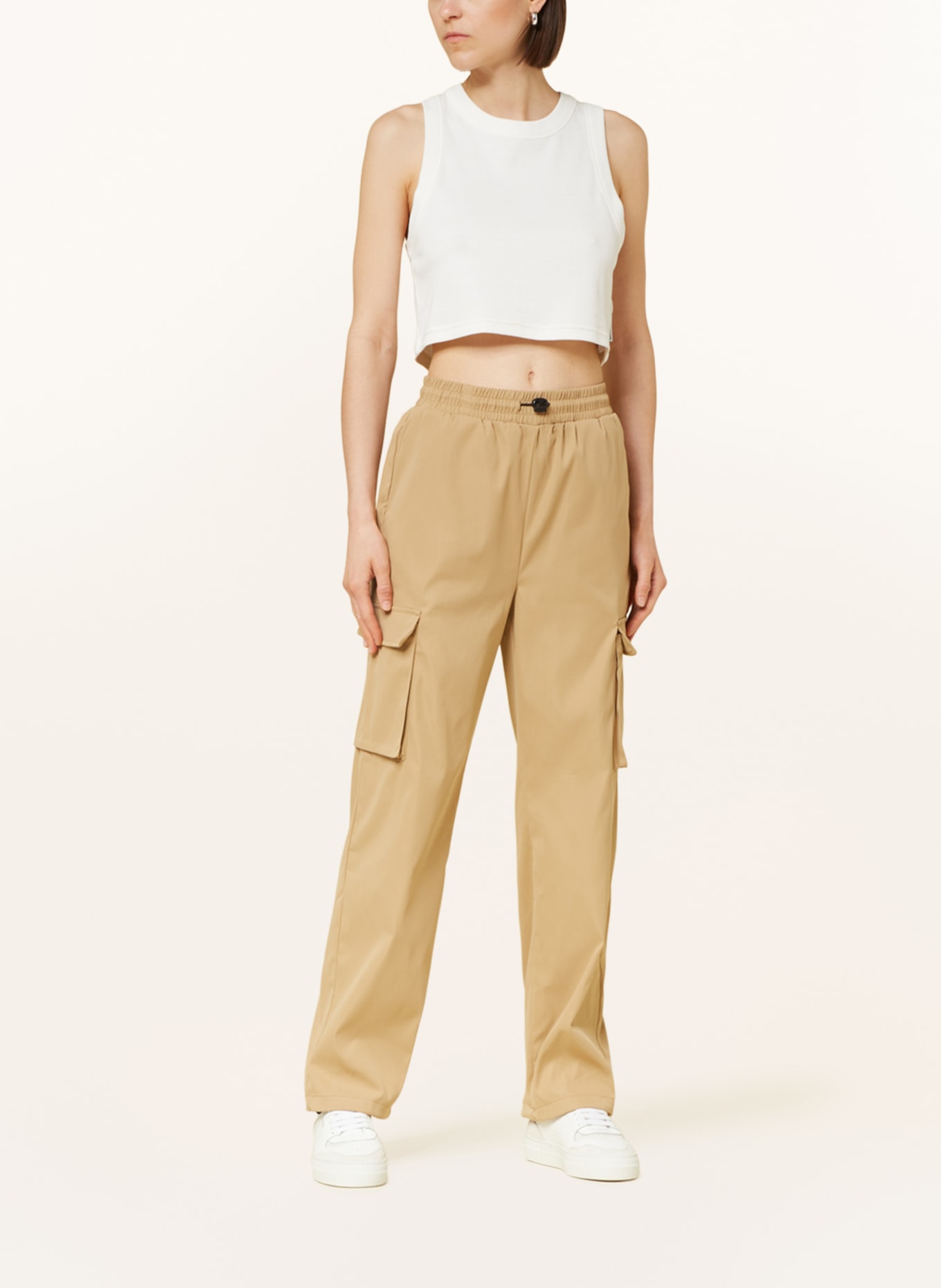 ONLY Cargo pants, Color: CAMEL (Image 2)