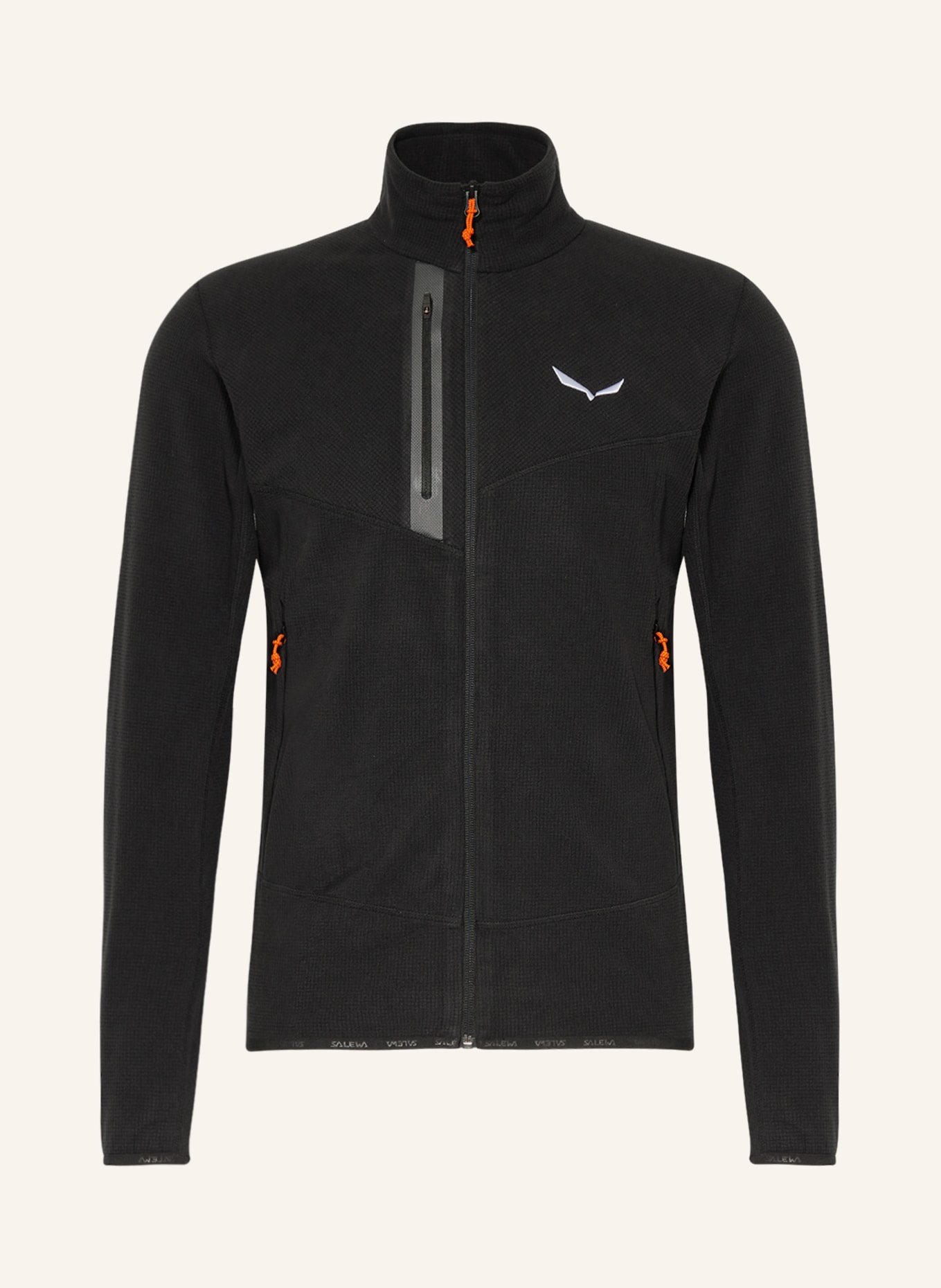 SALEWA Fleece jacket PAGANELLA POLARITE, Color: BLACK (Image 1)