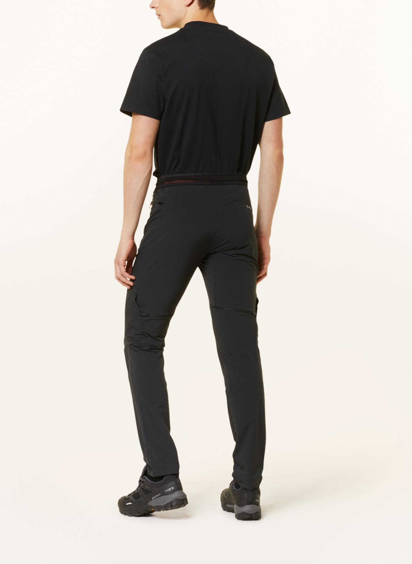 SALEWA Zip-off pants PEDROC, Color: BLACK (Image 4)