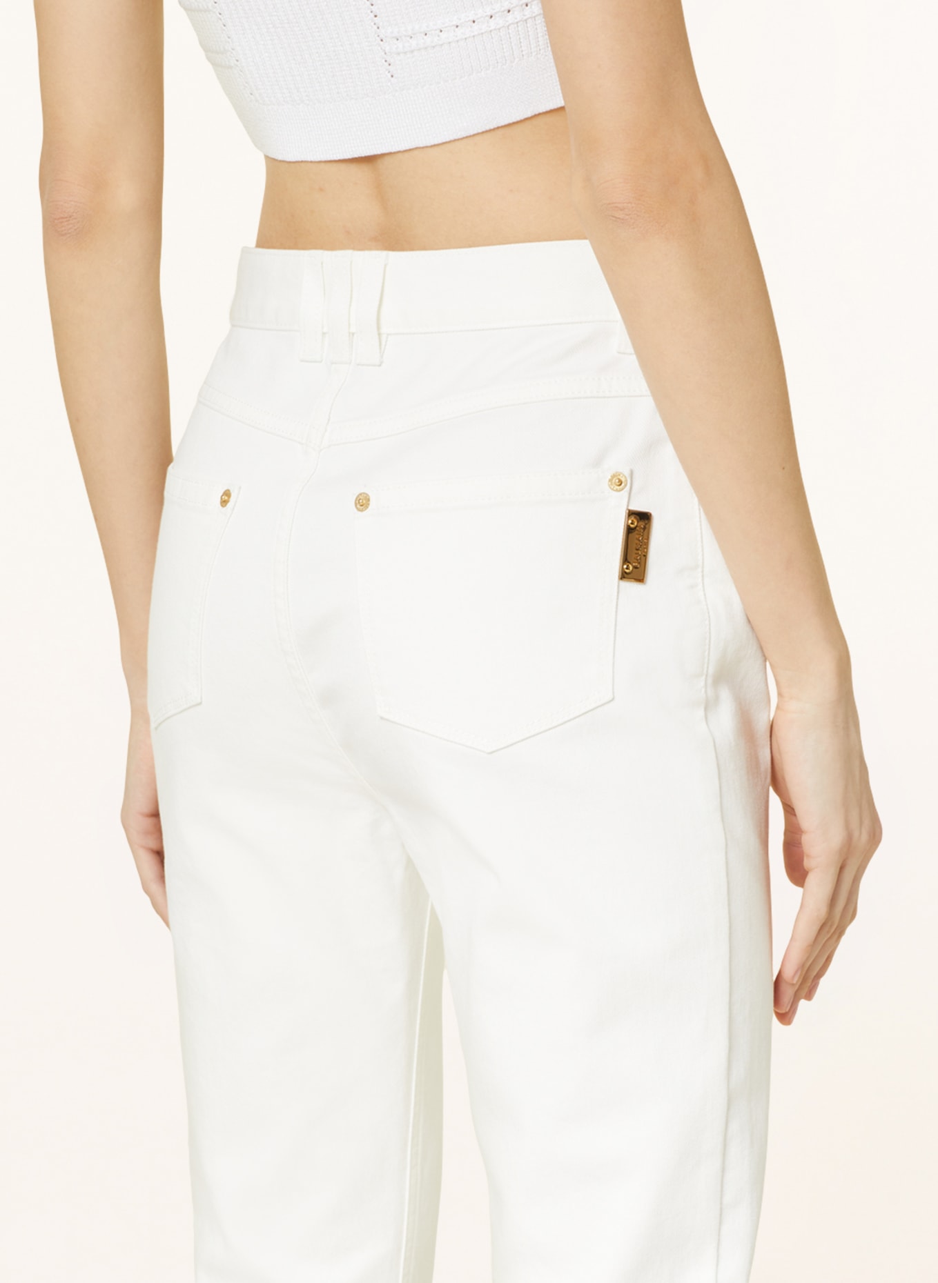 BALMAIN Jeans, Farbe: 0FA Blanc (Bild 5)