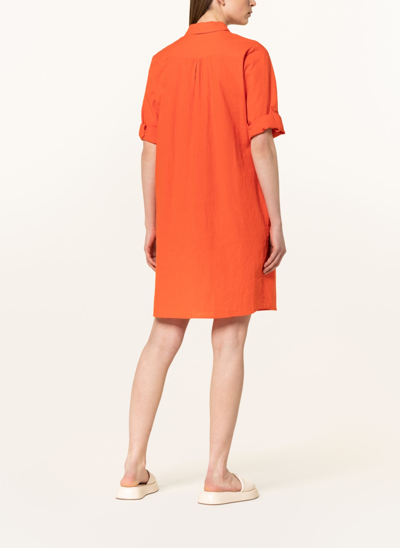Smith & Soul Kleid mit Leinen, Farbe: ORANGE (Bild 3)