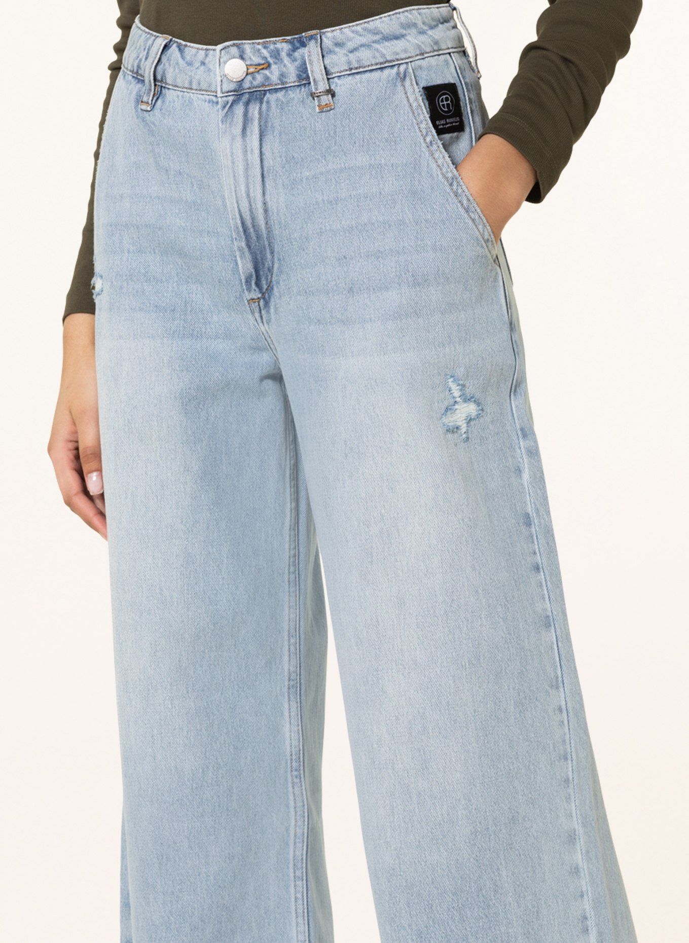 ELIAS RUMELIS 7/8 jeans GISELA, Color: 629 Bleached Vintage Blue (Image 5)