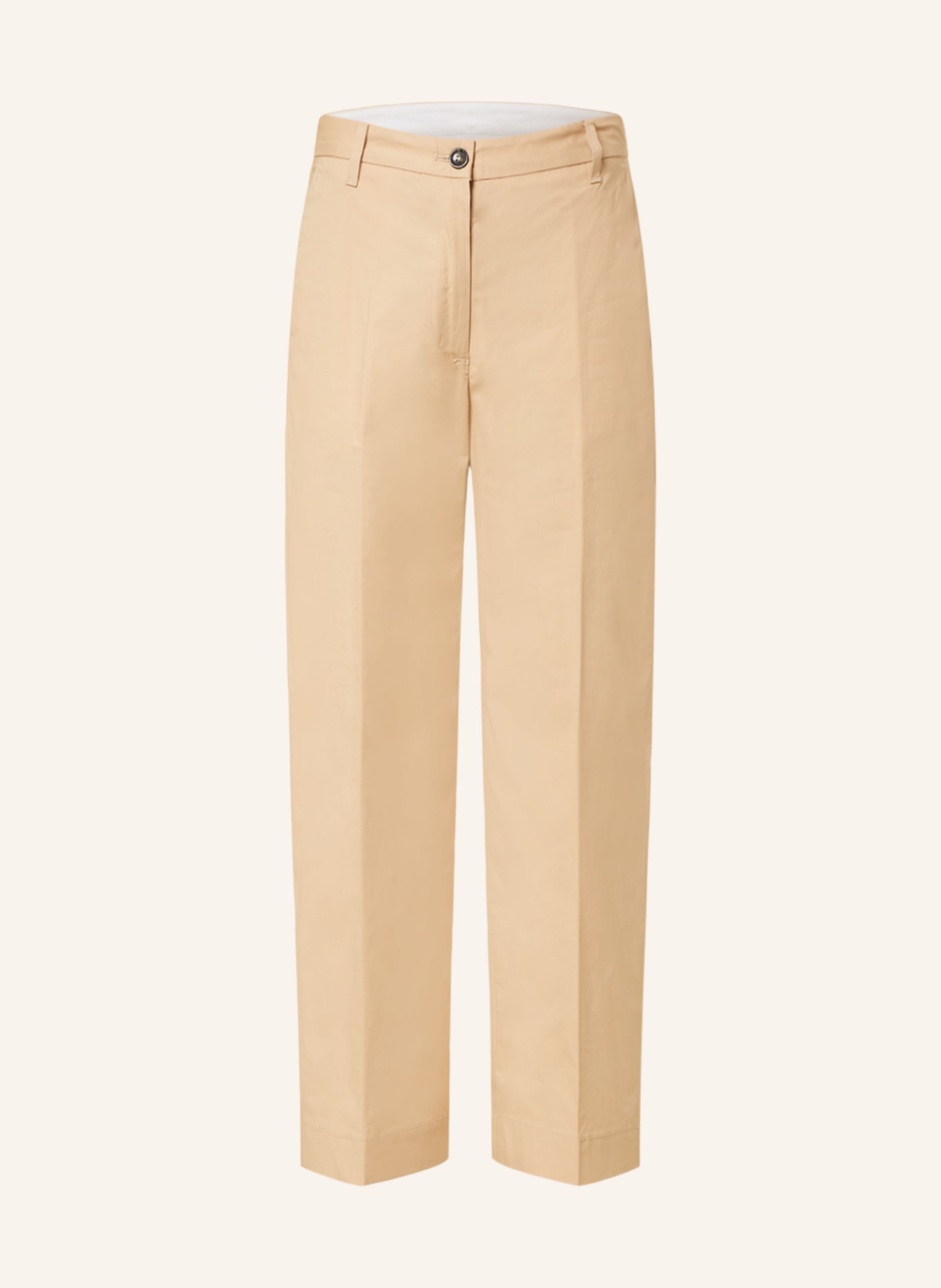 nine:inthe:morning 7/8 trousers LAVINIA, Color: BEIGE (Image 1)