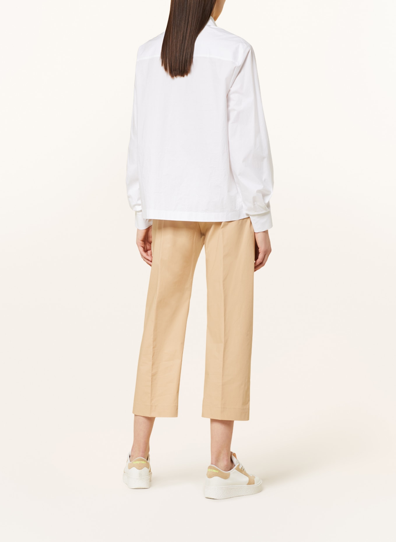 nine:inthe:morning 7/8 trousers LAVINIA, Color: BEIGE (Image 3)