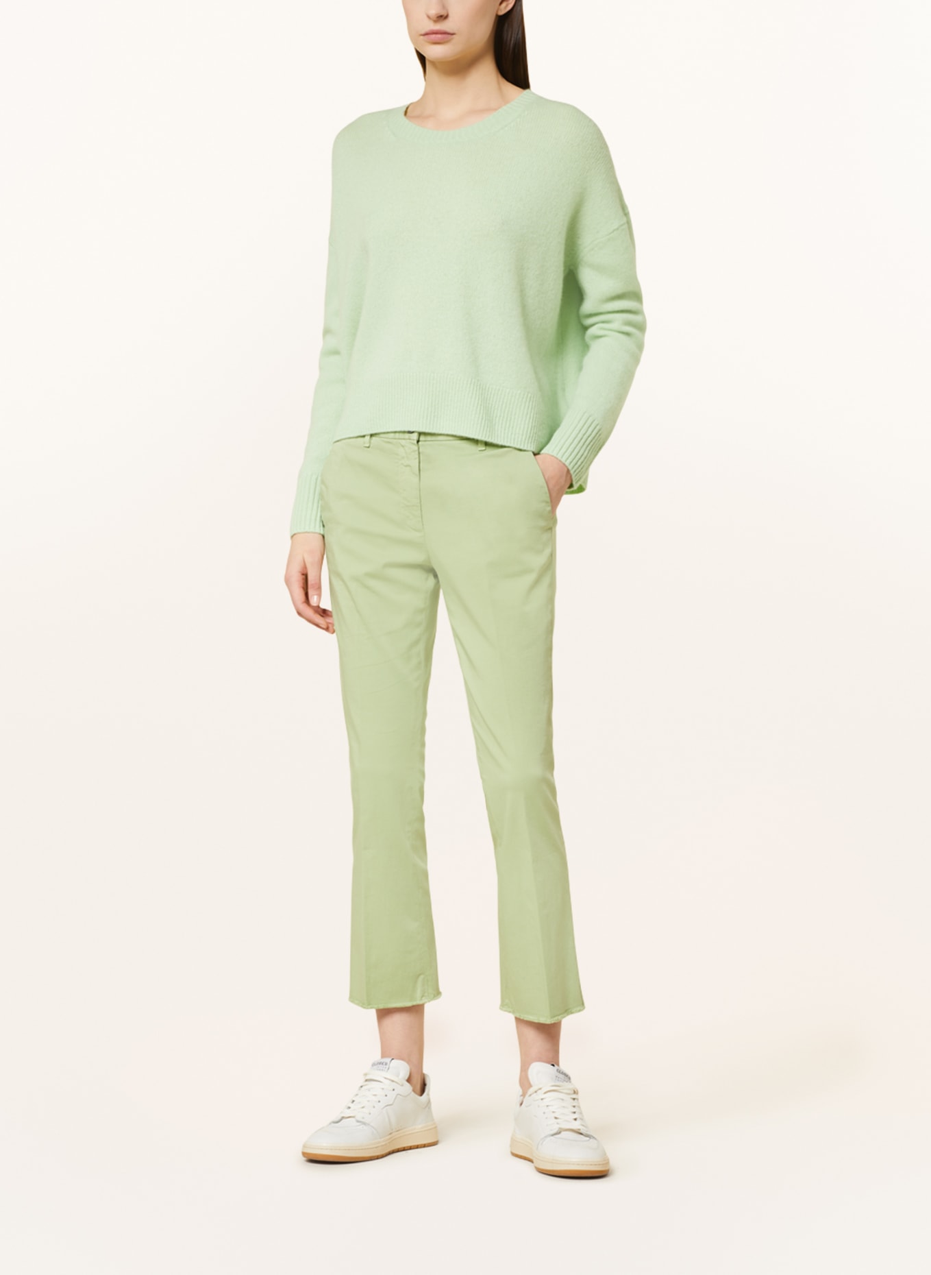 nine:inthe:morning Chinos ROME, Color: LIGHT GREEN (Image 2)