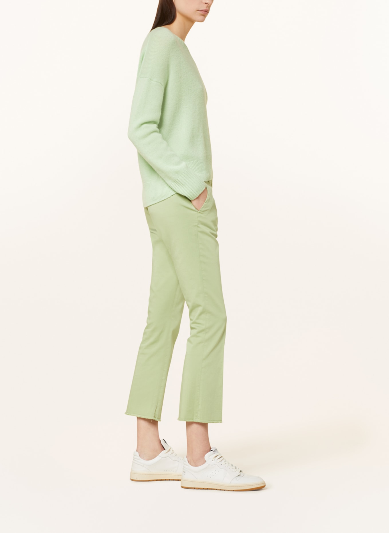 nine:inthe:morning Chinos ROME, Color: LIGHT GREEN (Image 4)