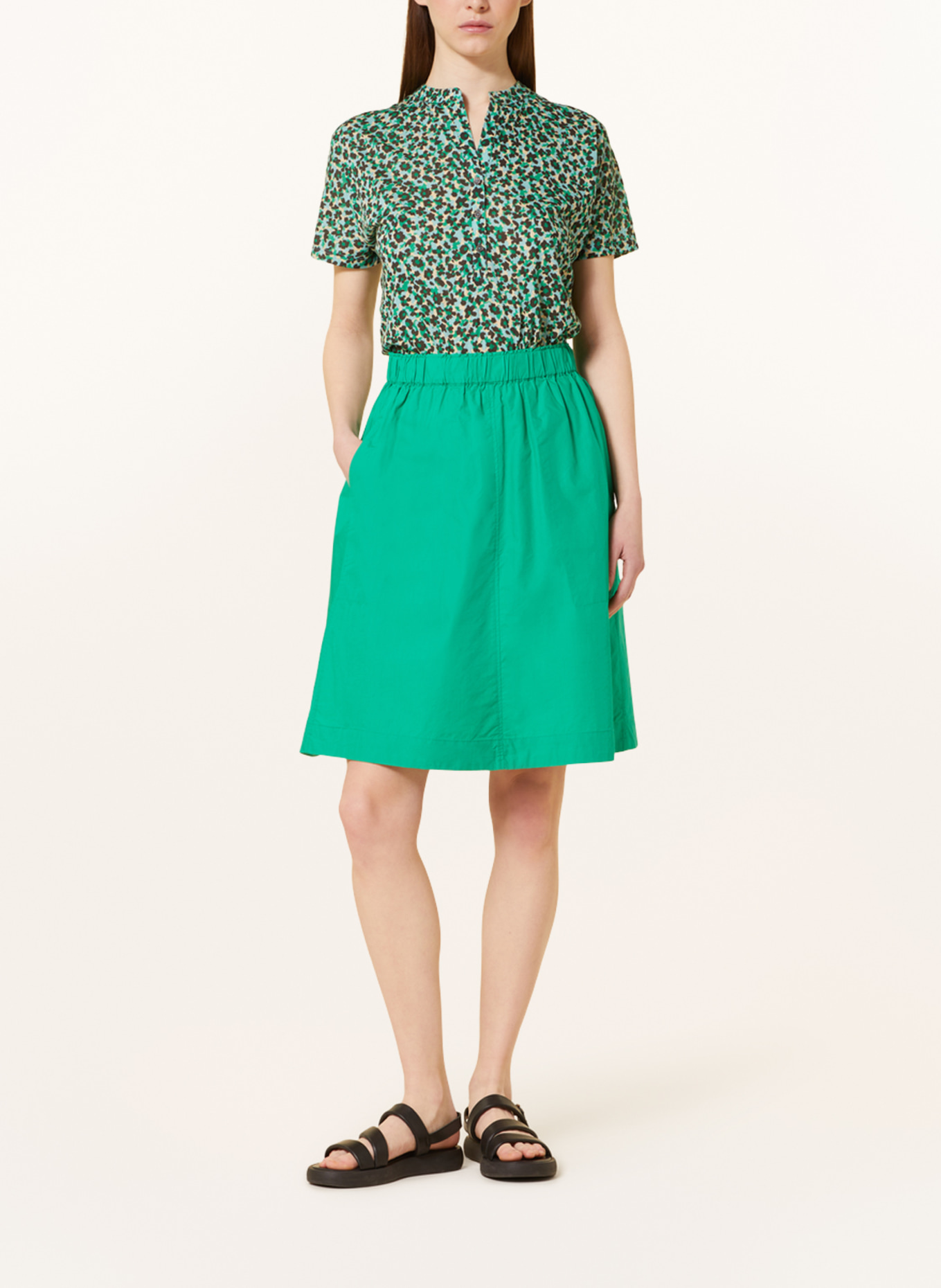 Marc O'Polo Skirt, Color: GREEN (Image 2)
