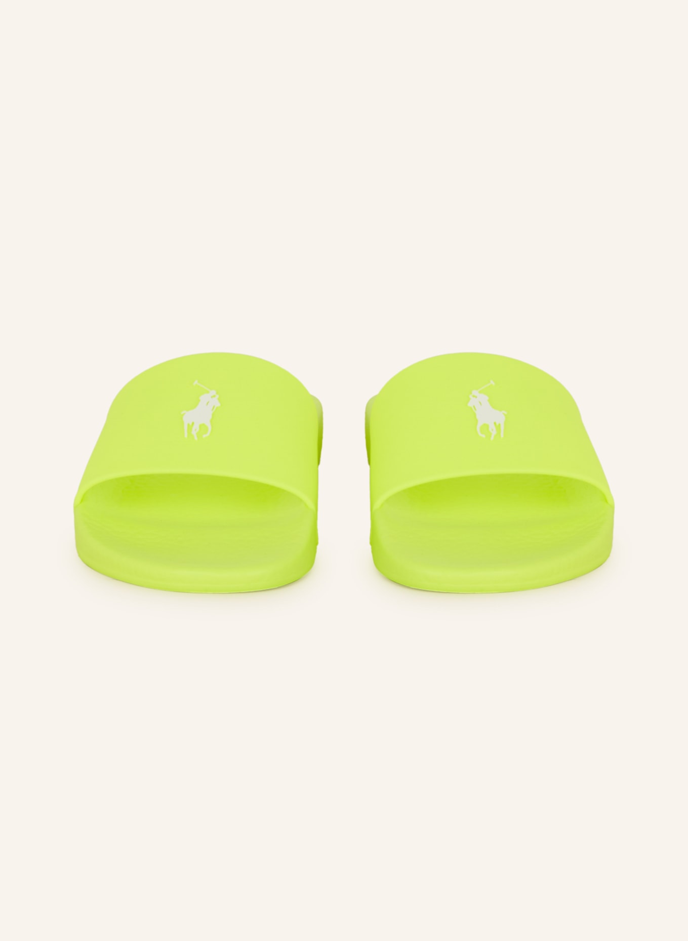 POLO RALPH LAUREN Slides, Color: NEON YELLOW (Image 3)