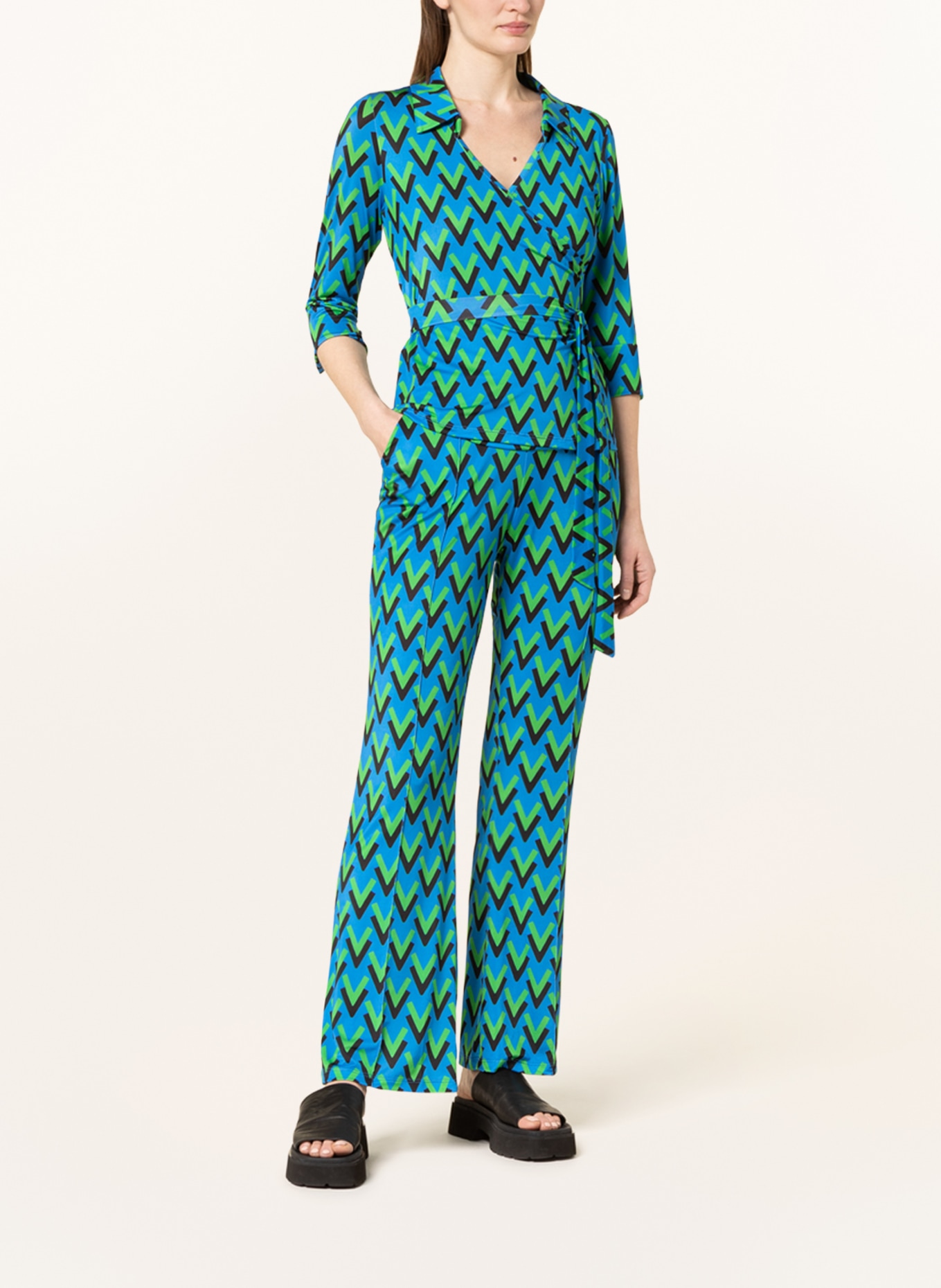 marivie Trousers SLIMMY!, Color: BLUE/ BLACK/ GREEN (Image 2)