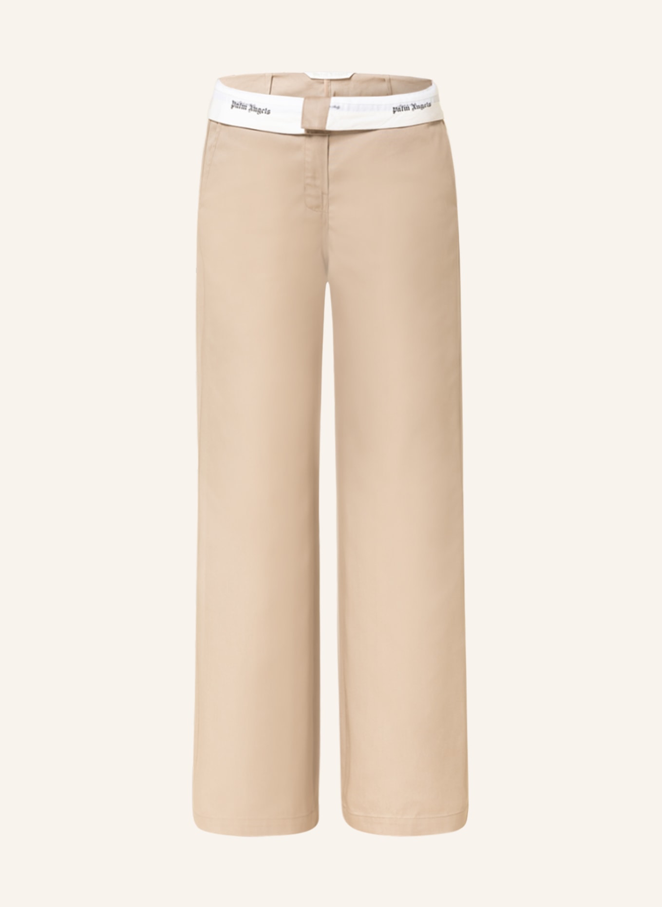 Palm Angels Trousers, Color: BEIGE (Image 1)