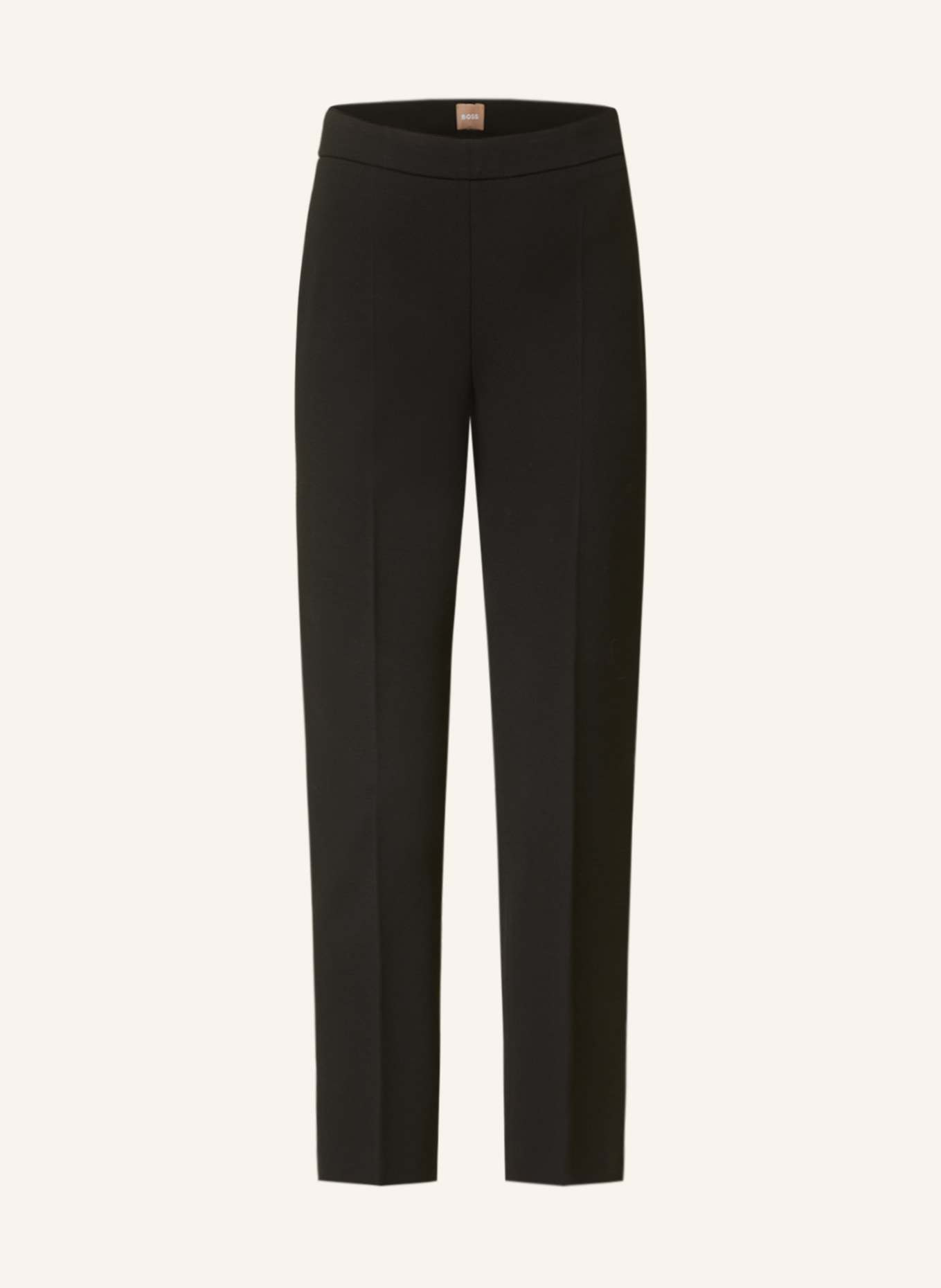 BOSS 7/8 trousers TILUNARA, Color: BLACK (Image 1)