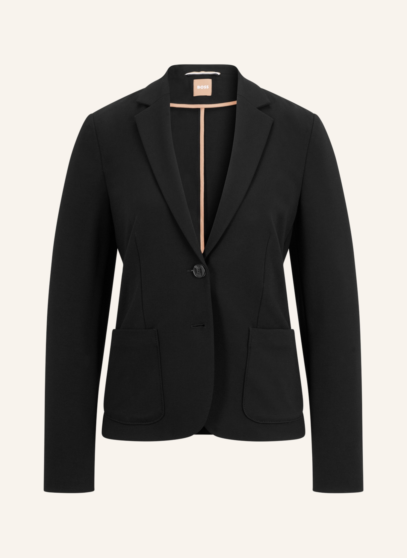 BOSS Jersey blazer JONALAHRA, Color: BLACK (Image 1)