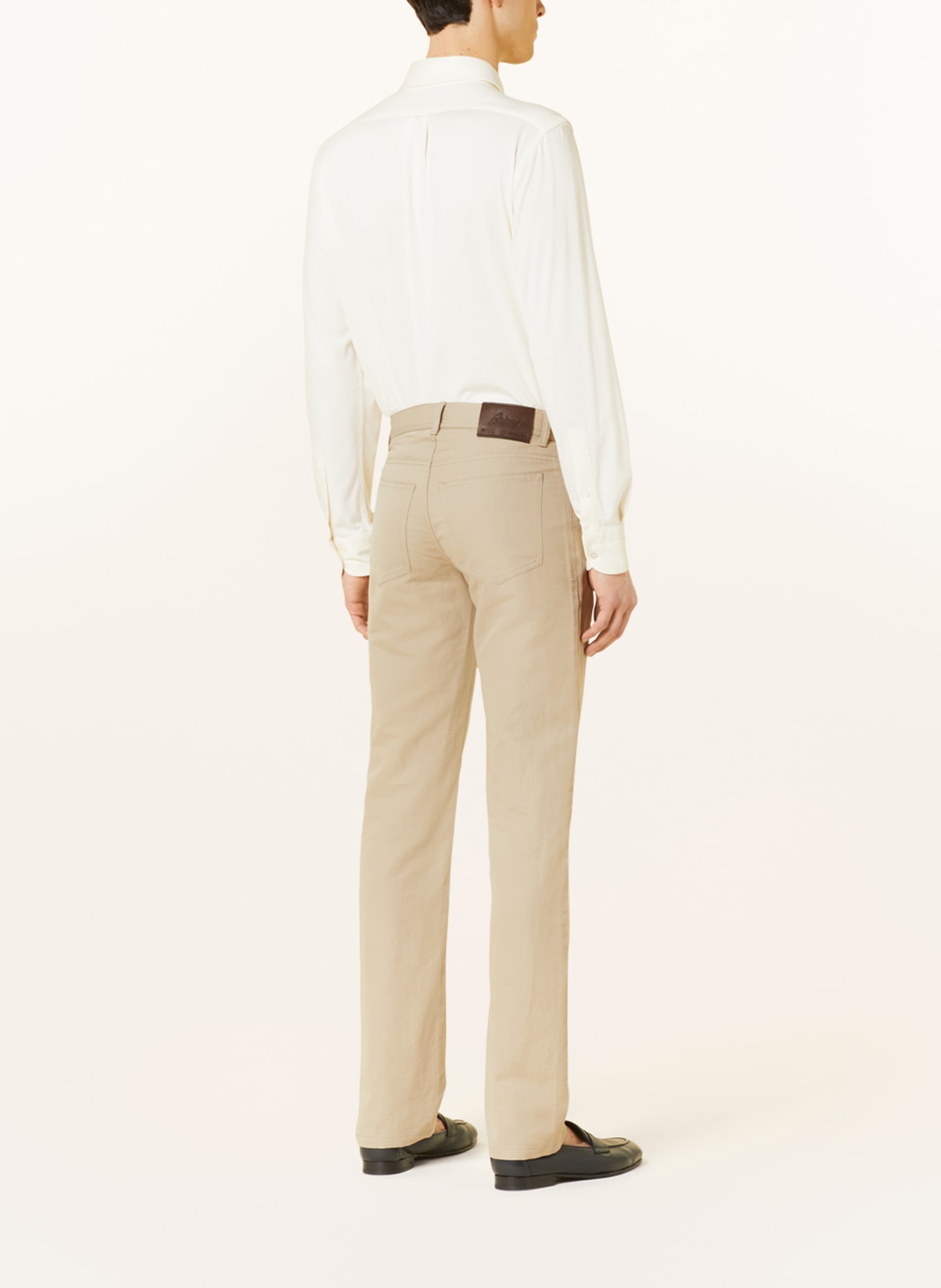 Brioni Jeans MERIBEL slim fit with linen, Color: 9700 BEIGE (Image 3)