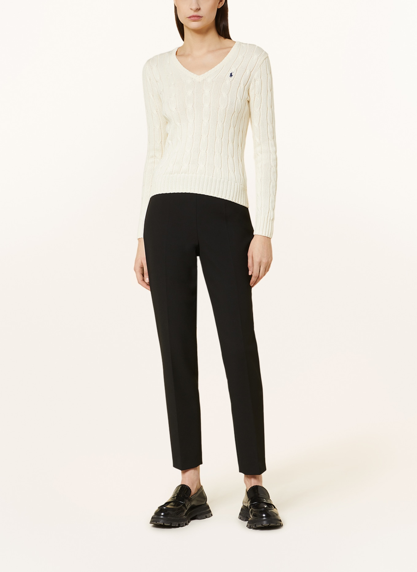 POLO RALPH LAUREN Pullover: CREME