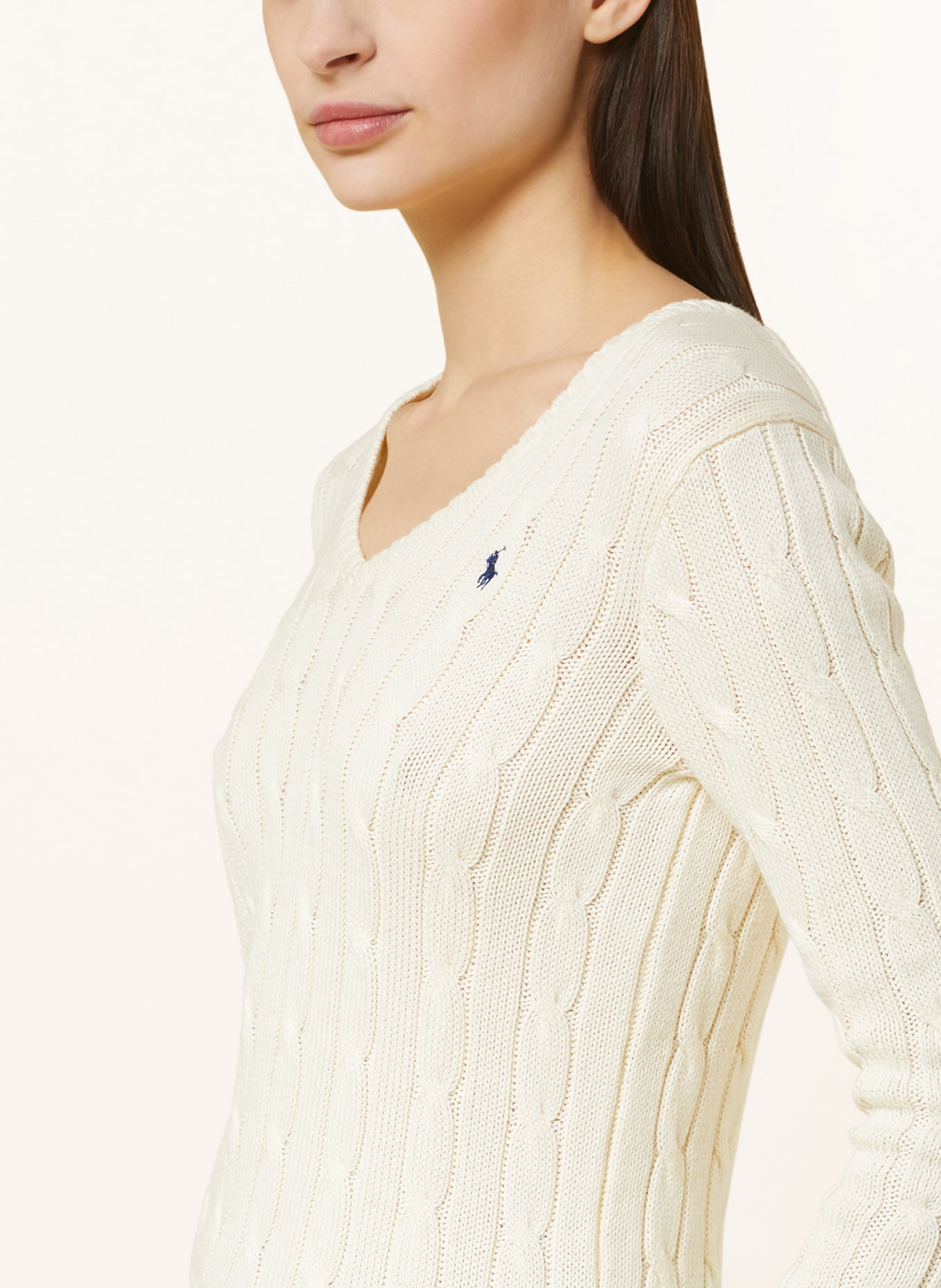 POLO RALPH LAUREN Pullover: CREME
