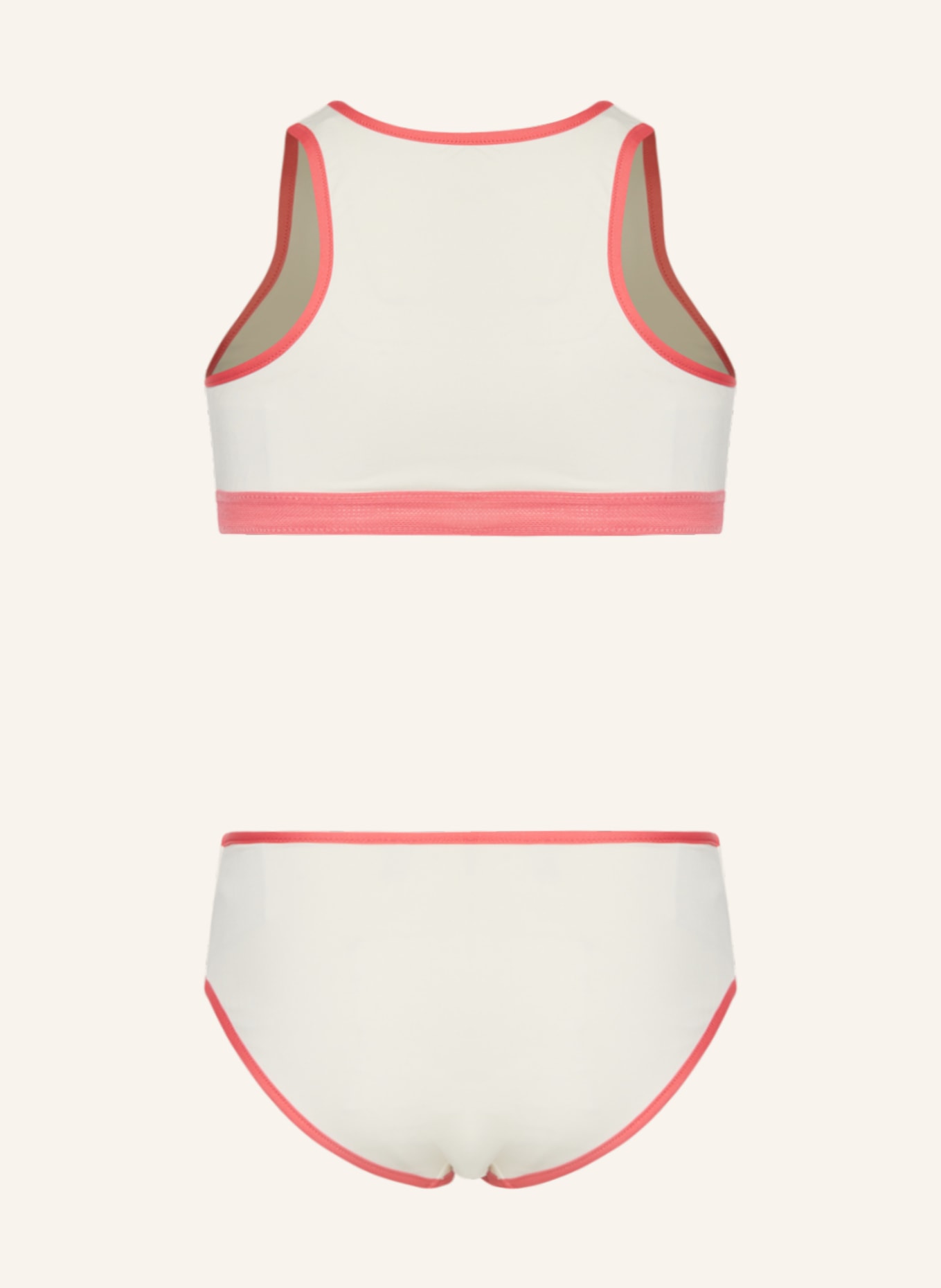 MONCLER enfant Bustier-Bikini, Farbe: CREME/ PINK (Bild 2)