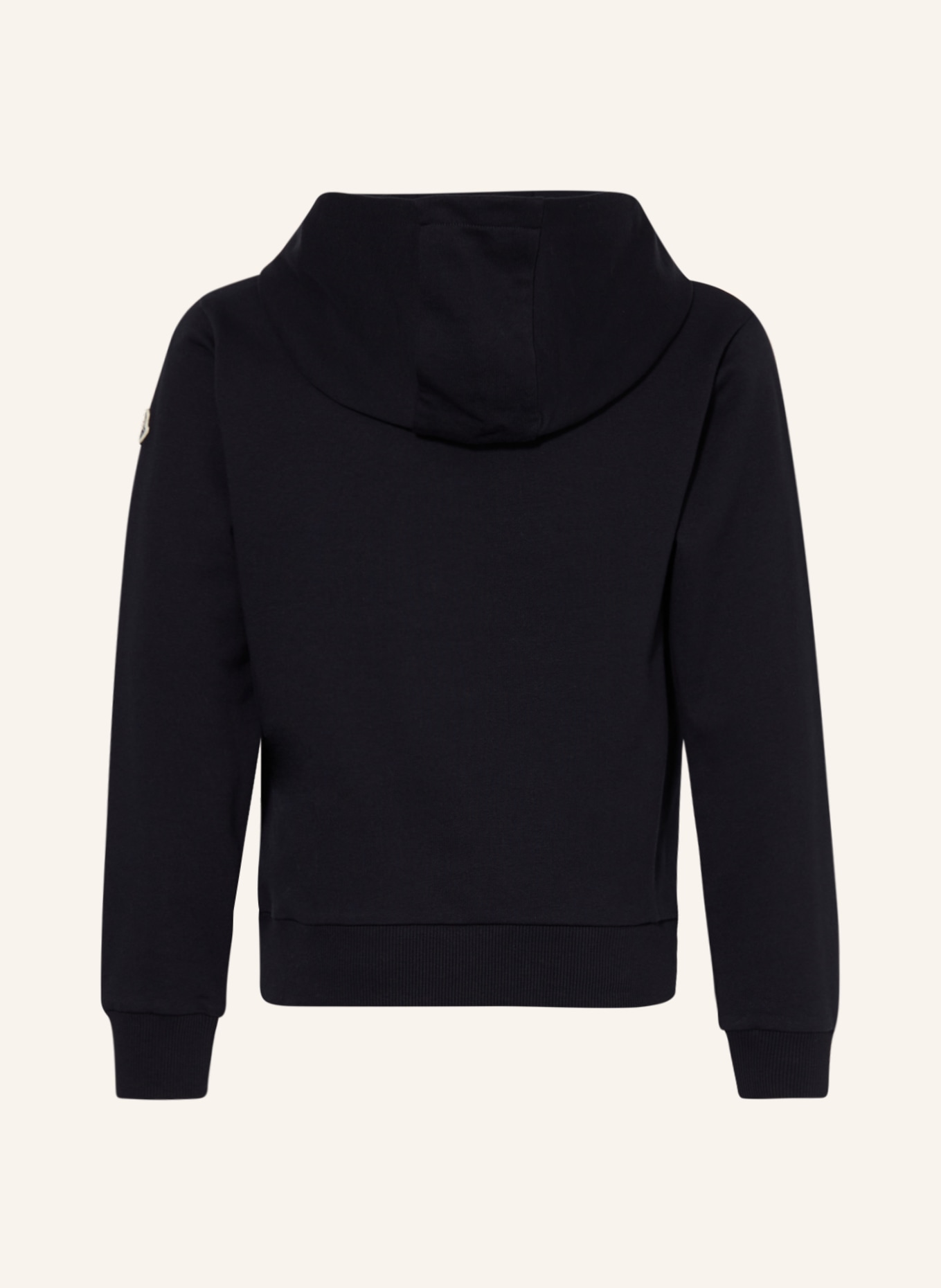 MONCLER enfant Hoodie: DARK BLUE / WHITE / RED