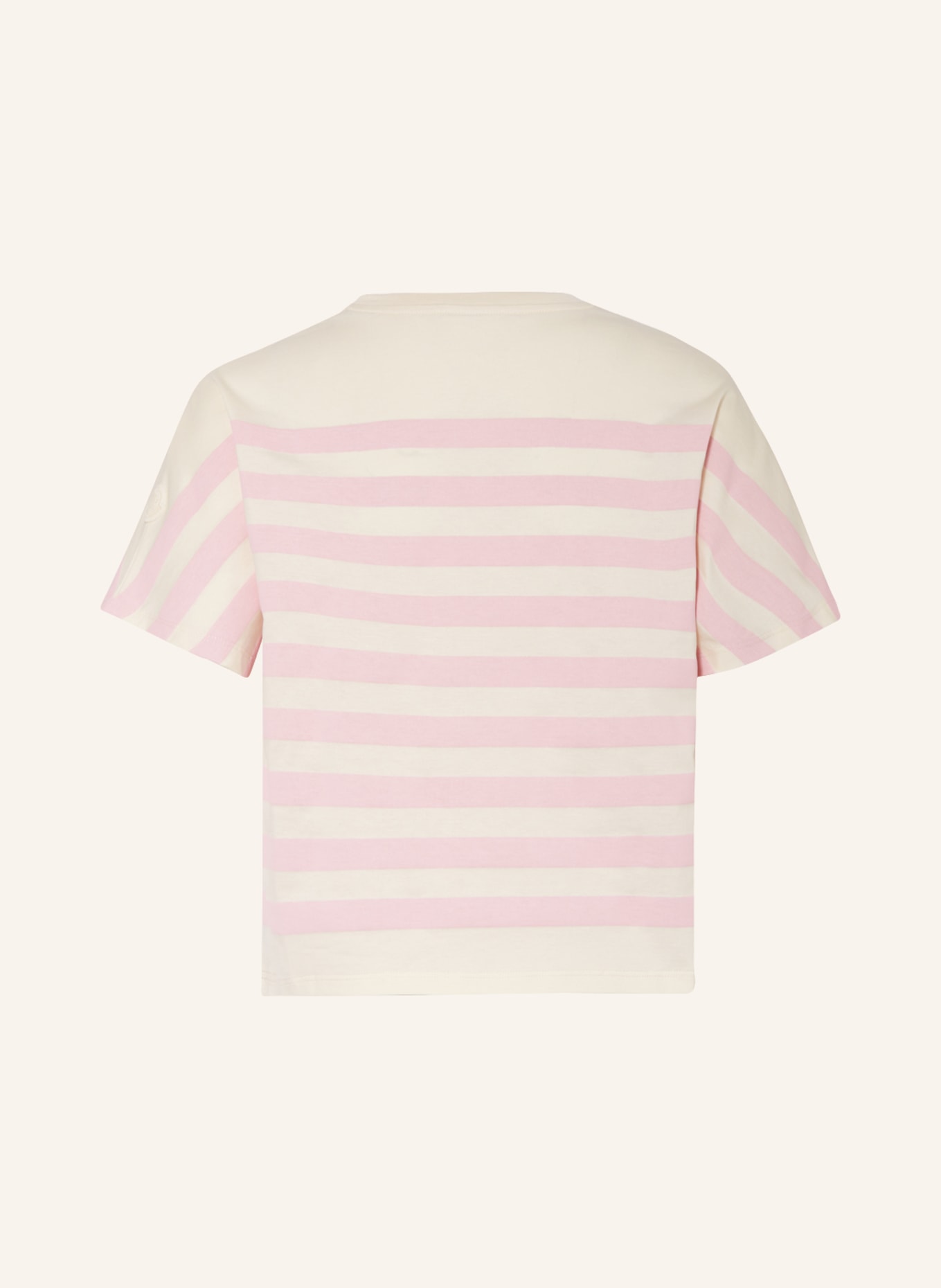 MONCLER enfant T-Shirt, Farbe: CREME/ ROSÉ (Bild 2)