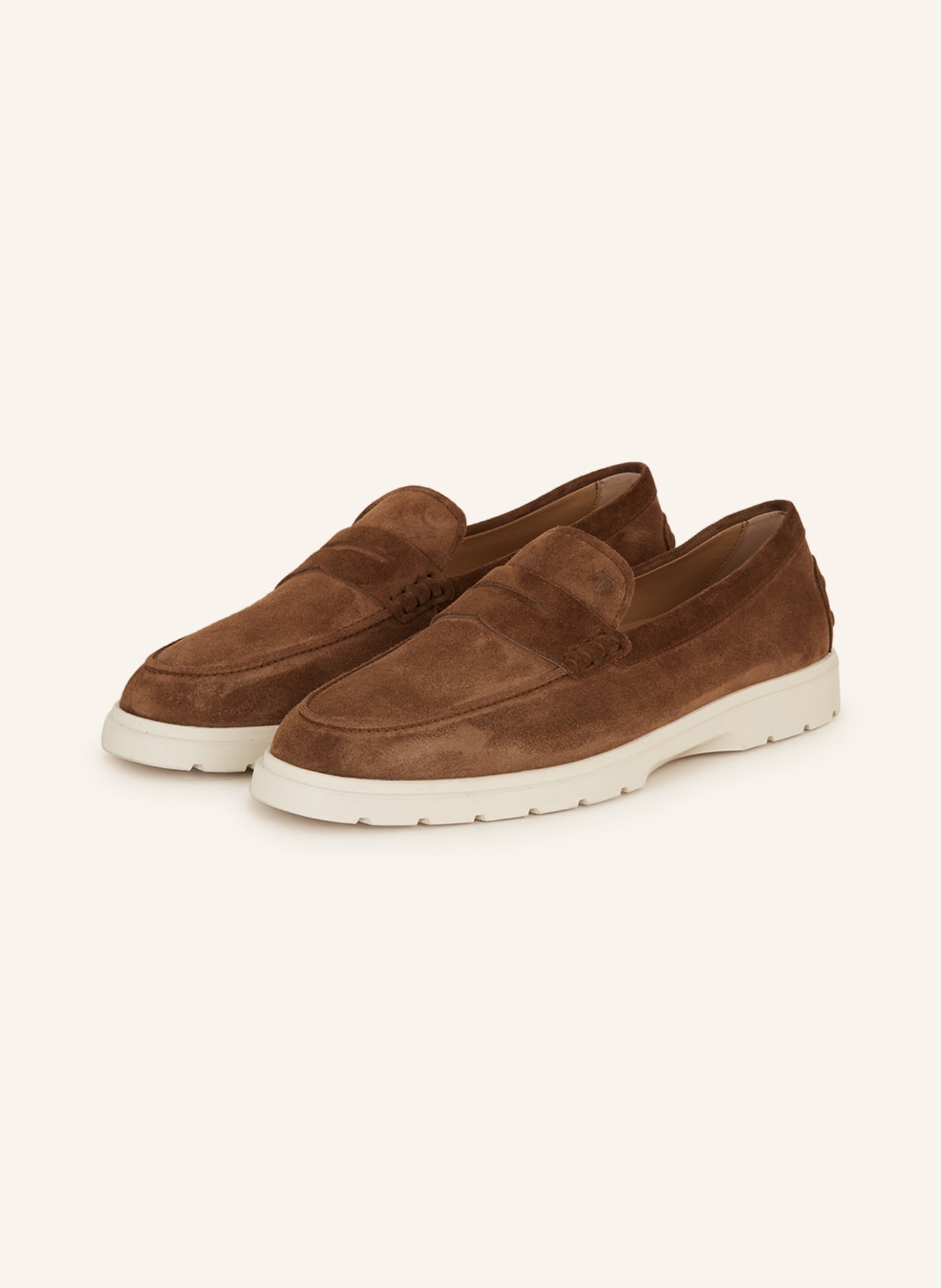 TOD'S Penny loafers, Color: BROWN (Image 1)