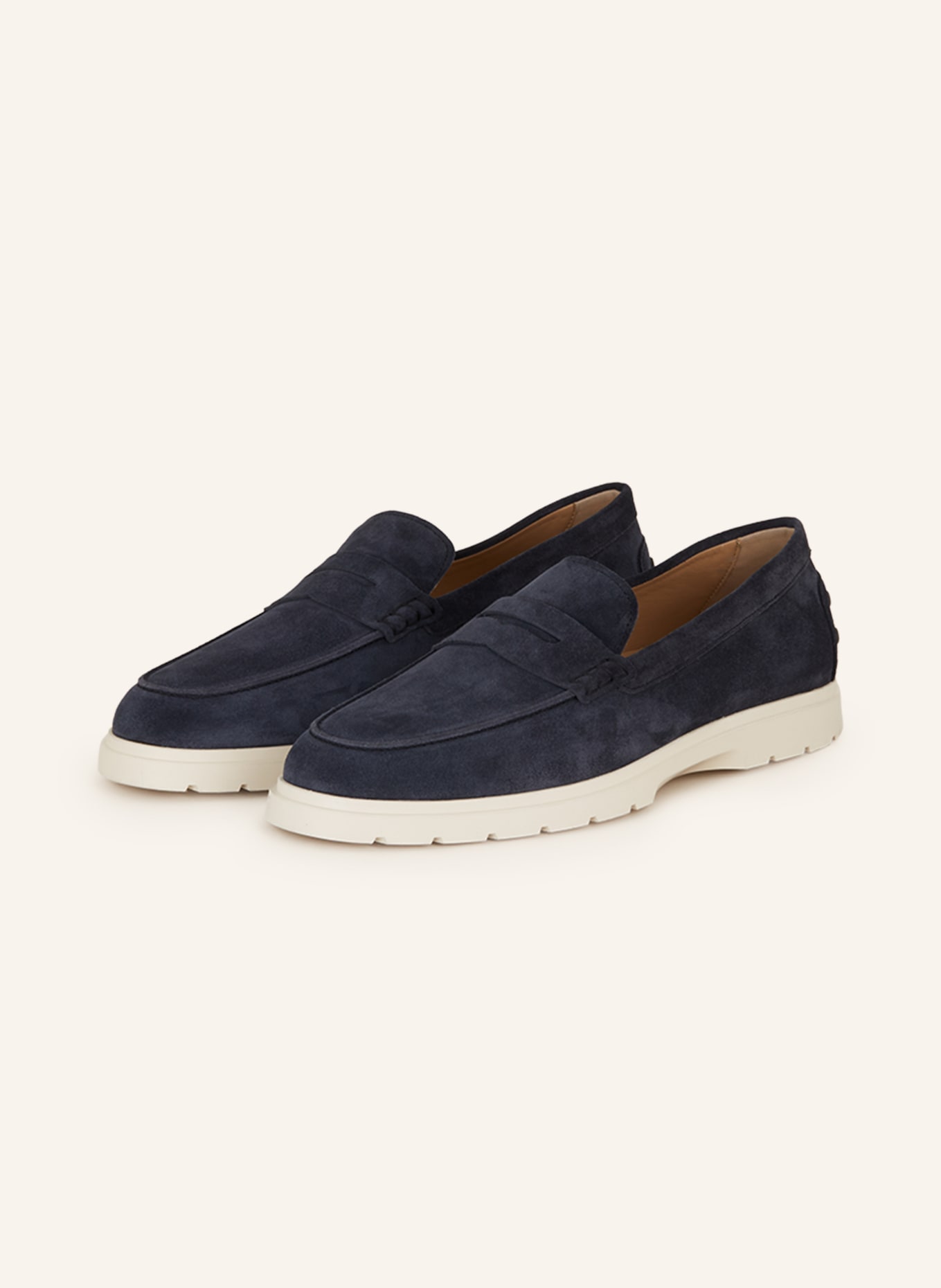 TOD S Penny loafers in dark blue