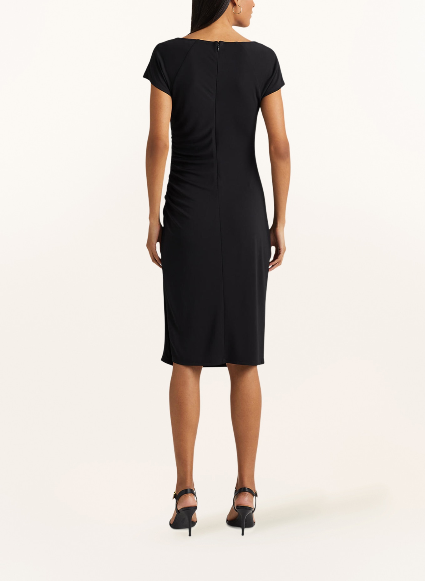 LAUREN RALPH LAUREN Jersey dress KARONIE, Color: BLACK (Image 3)
