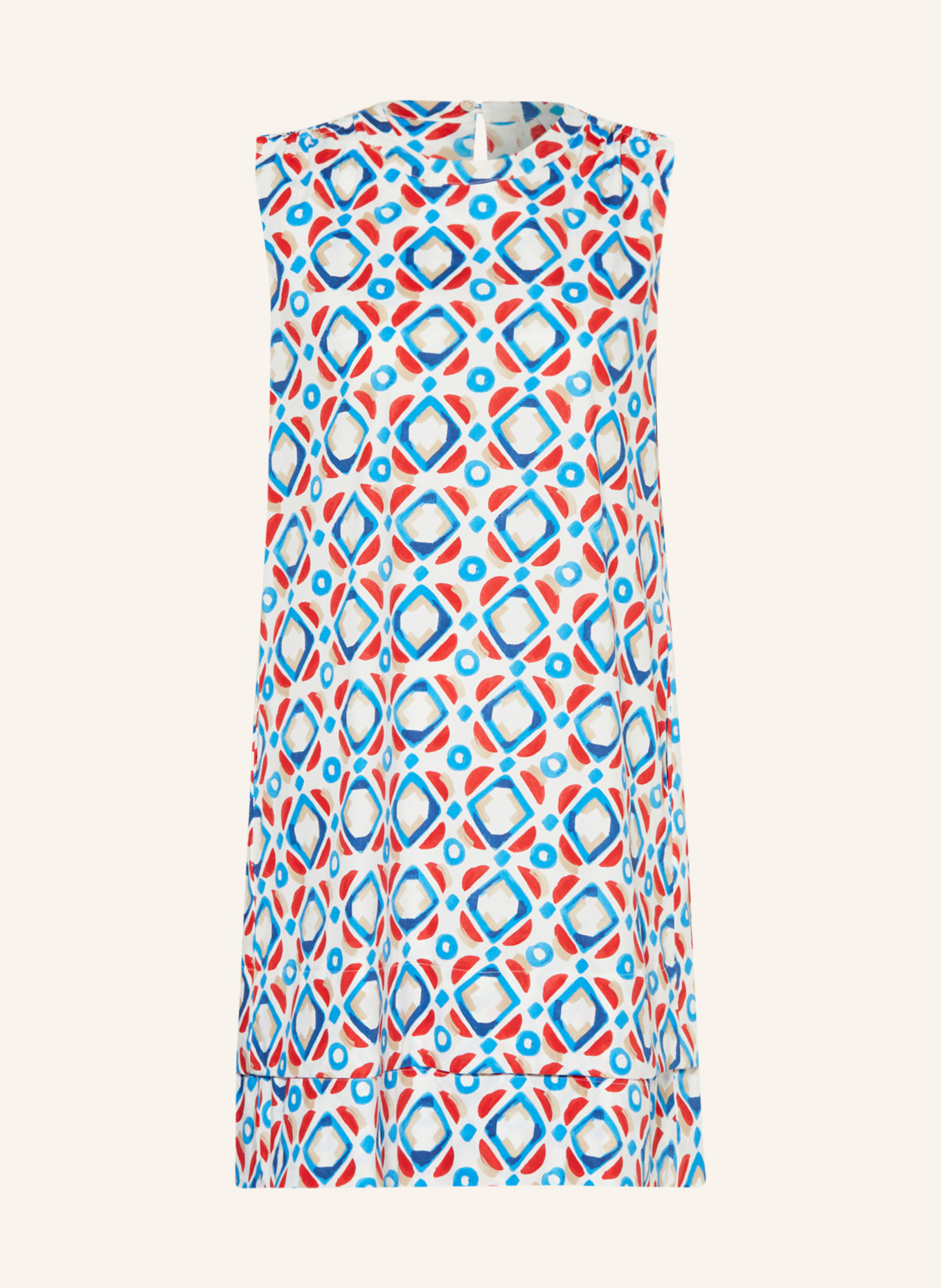 MARELLA Dress GENE, Color: WHITE/ BLUE/ RED (Image 1)