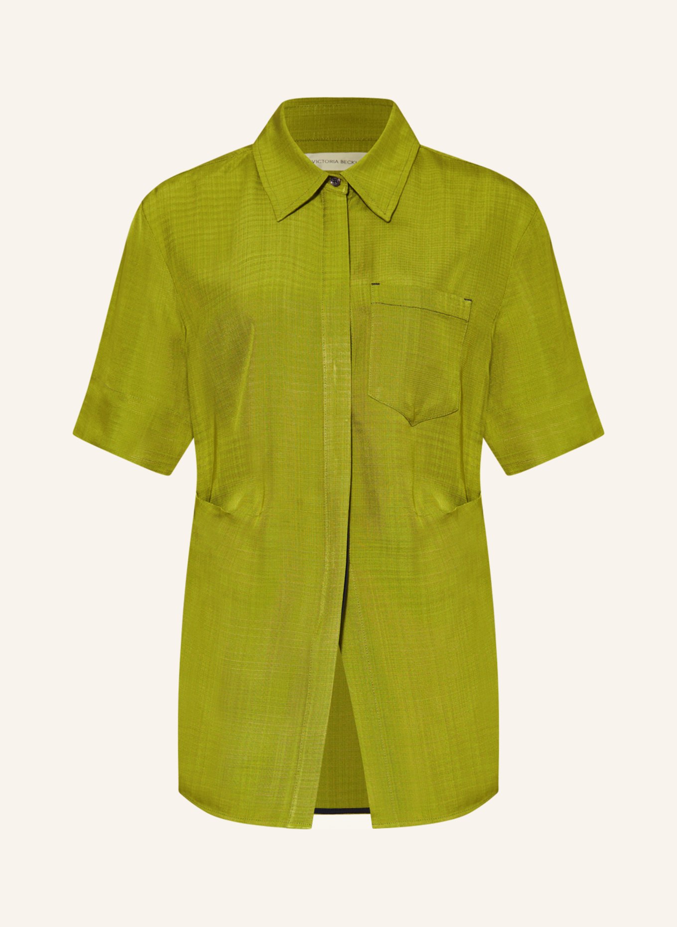 VICTORIABECKHAM Shirt blouse, Color: GREEN (Image 1)