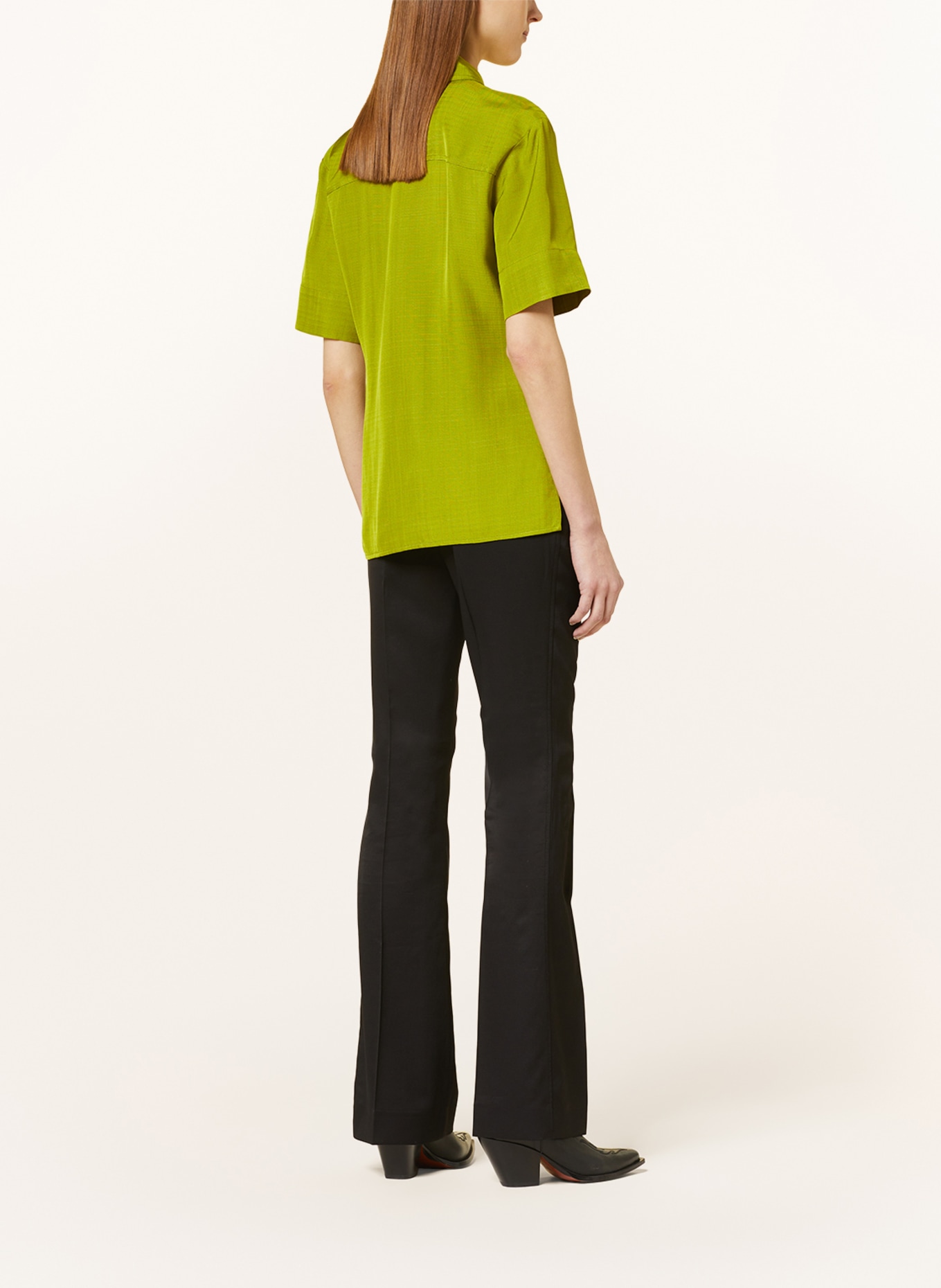 VICTORIABECKHAM Shirt blouse, Color: GREEN (Image 3)